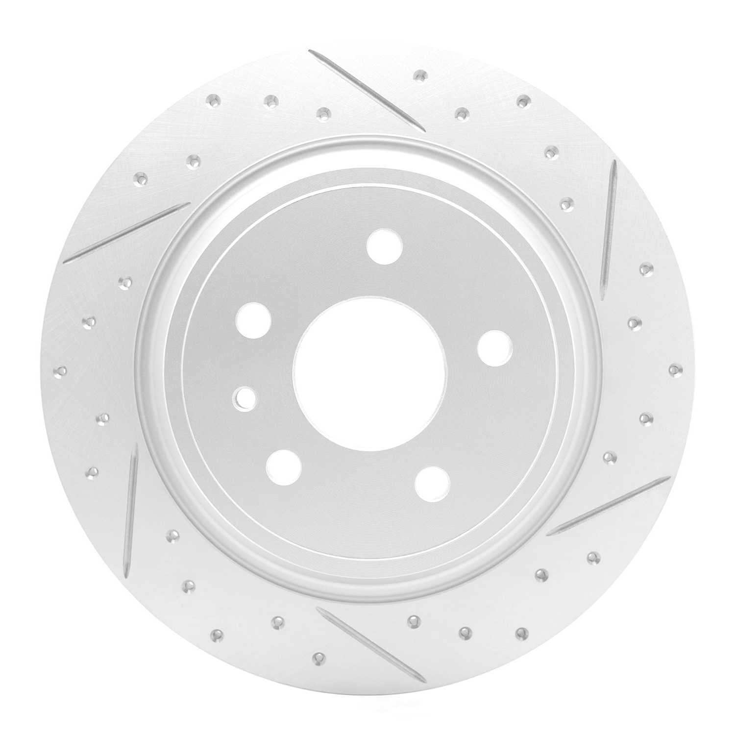 Dynamic Friction Company 830-54072R DFC Geoperformance Rotor - Drilled and Slotted