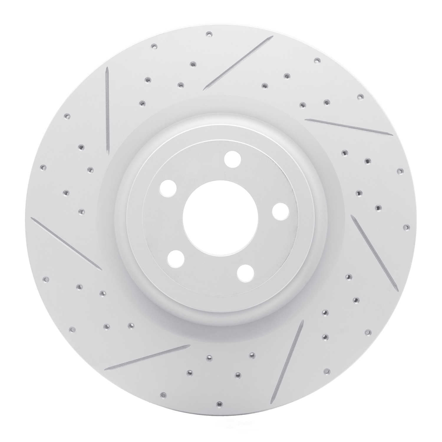 Dynamic Friction Company 830-54079L DFC Geoperformance Rotor - Drilled and Slotted
