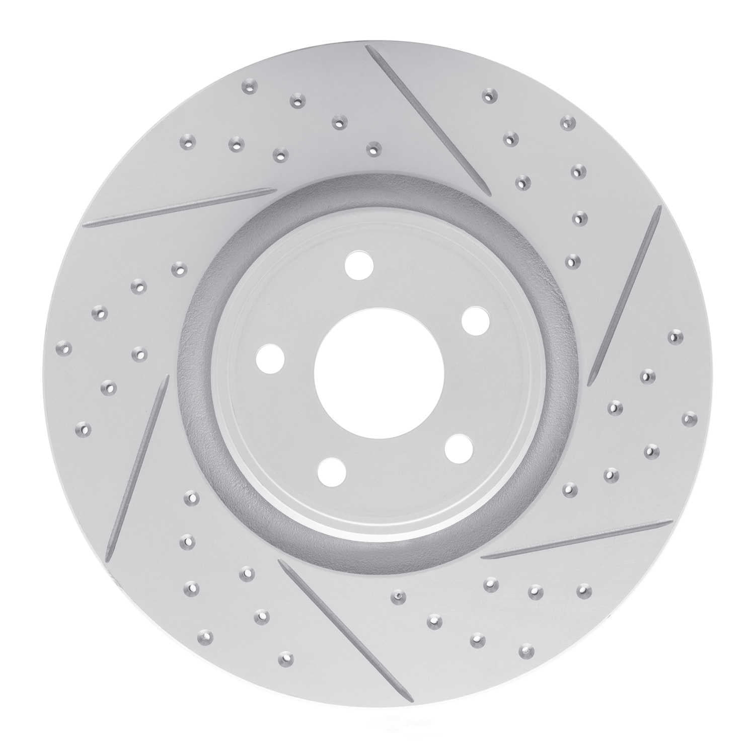 Dynamic Friction Company 830-54082R DFC Geoperformance Rotor - Drilled and Slotted