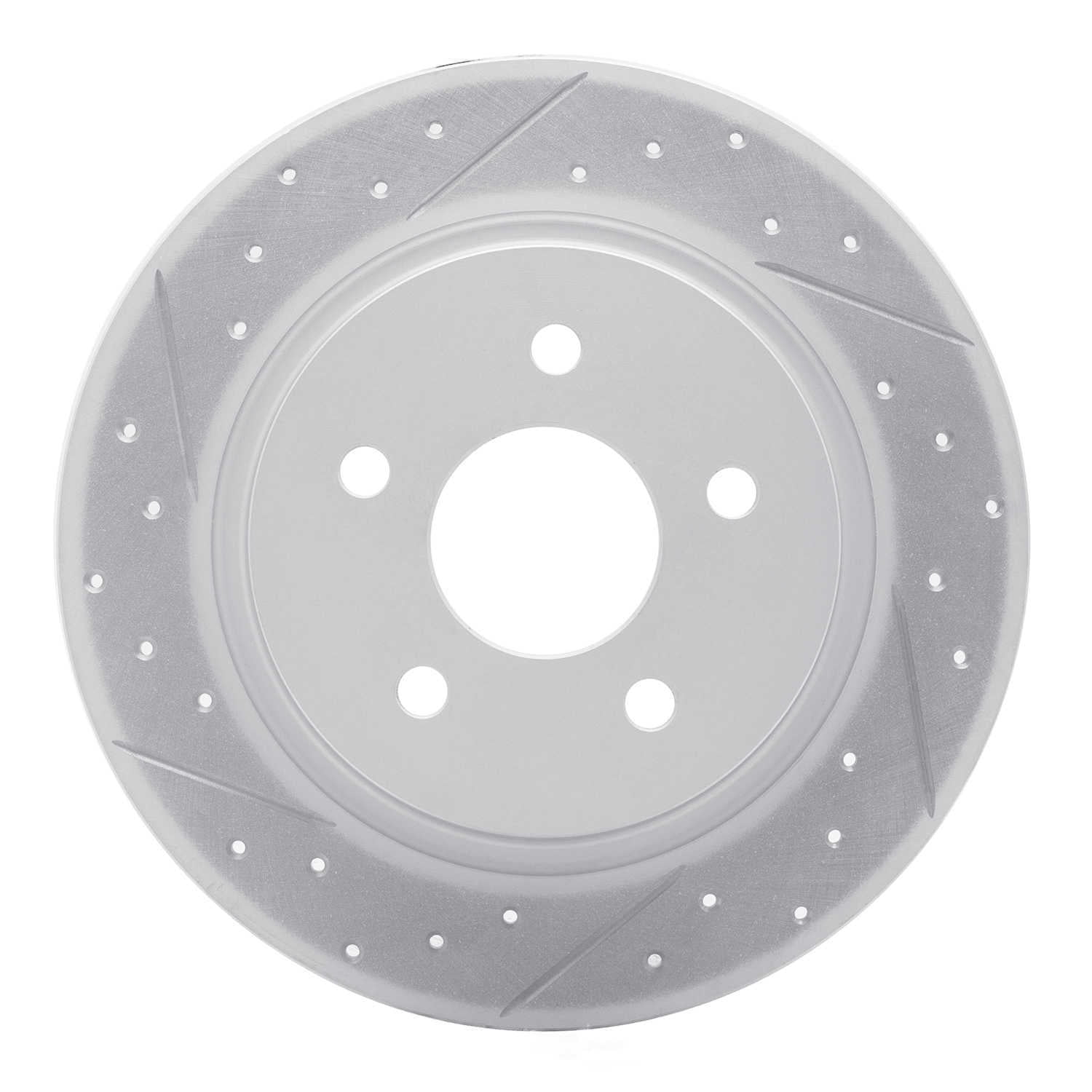 Dynamic Friction Company 830-54093L DFC Geoperformance Rotor - Drilled and Slotted