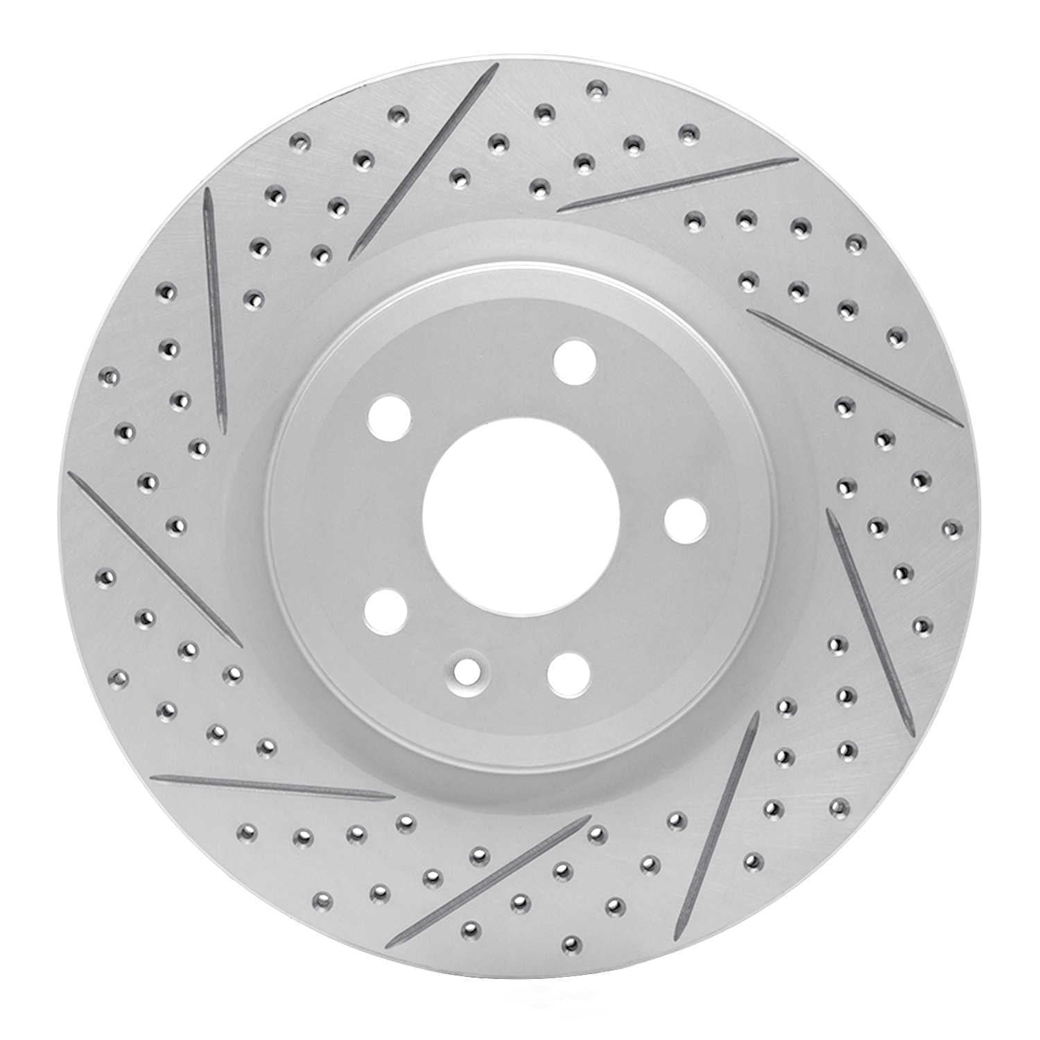 Dynamic Friction Company 830-54094L DFC Geoperformance Rotor - Drilled and Slotted