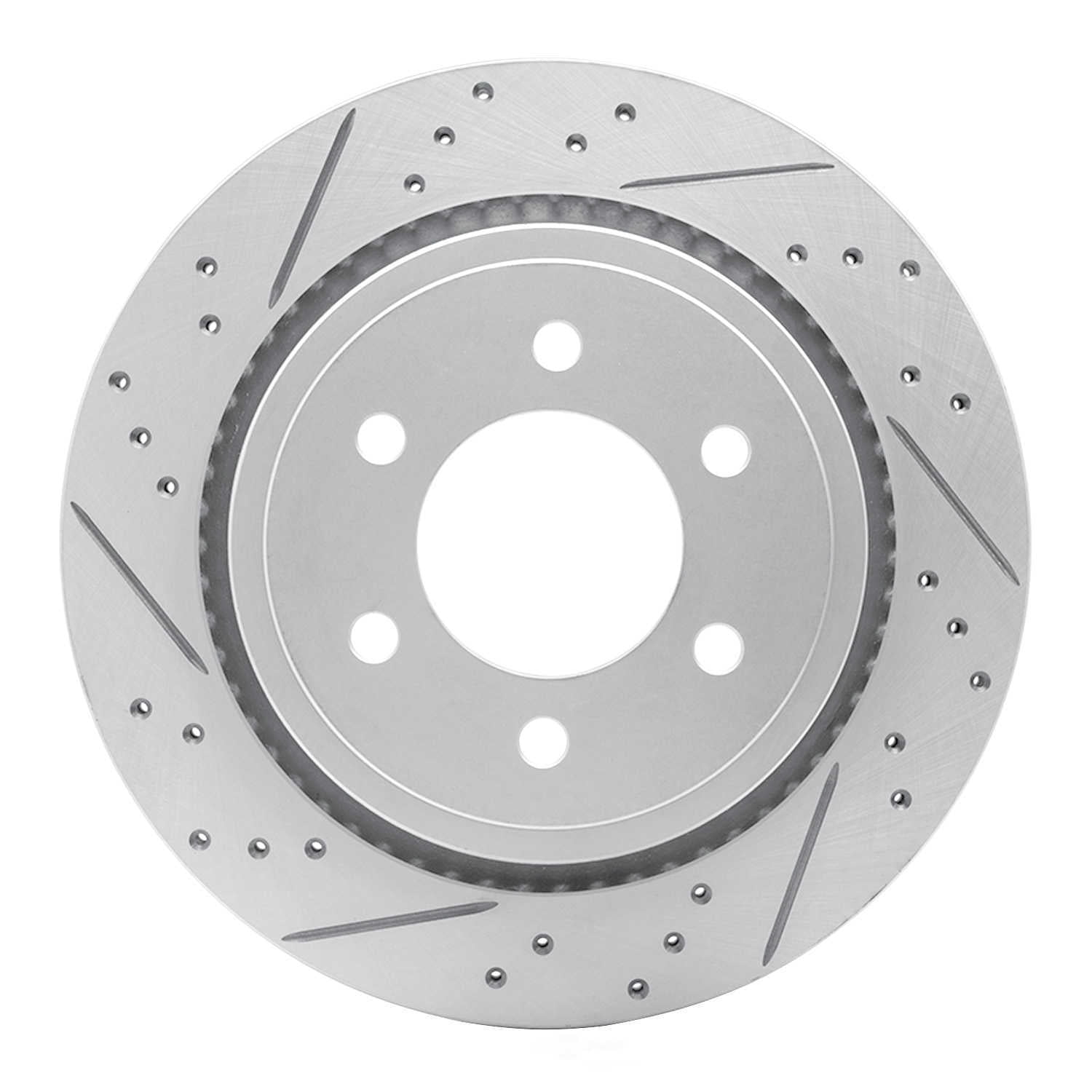 Dynamic Friction Company 830-54231L DFC Geoperformance Rotor - Drilled and Slotted