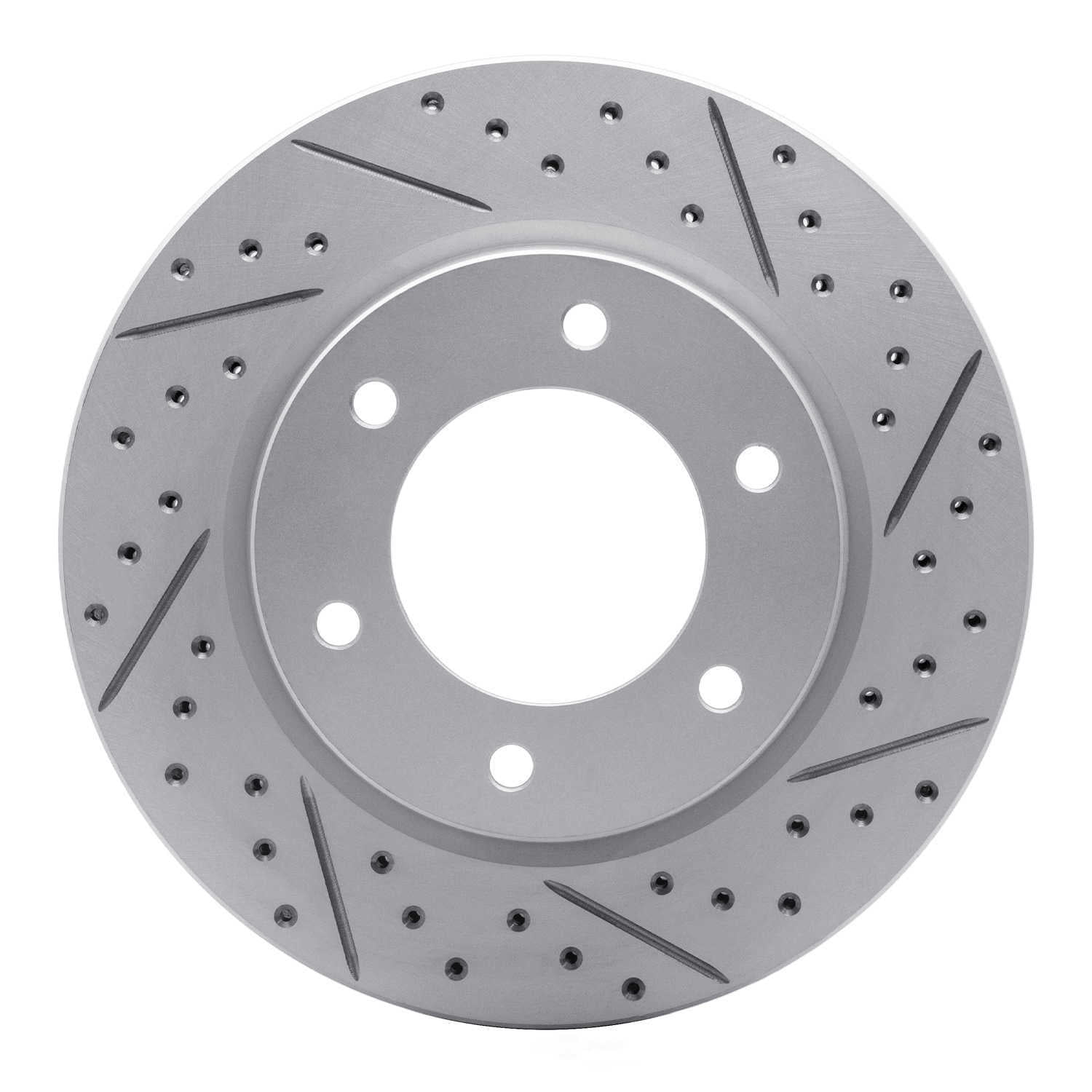 Dynamic Friction Company 830-54275R DFC Geoperformance Rotor - Drilled and Slotted