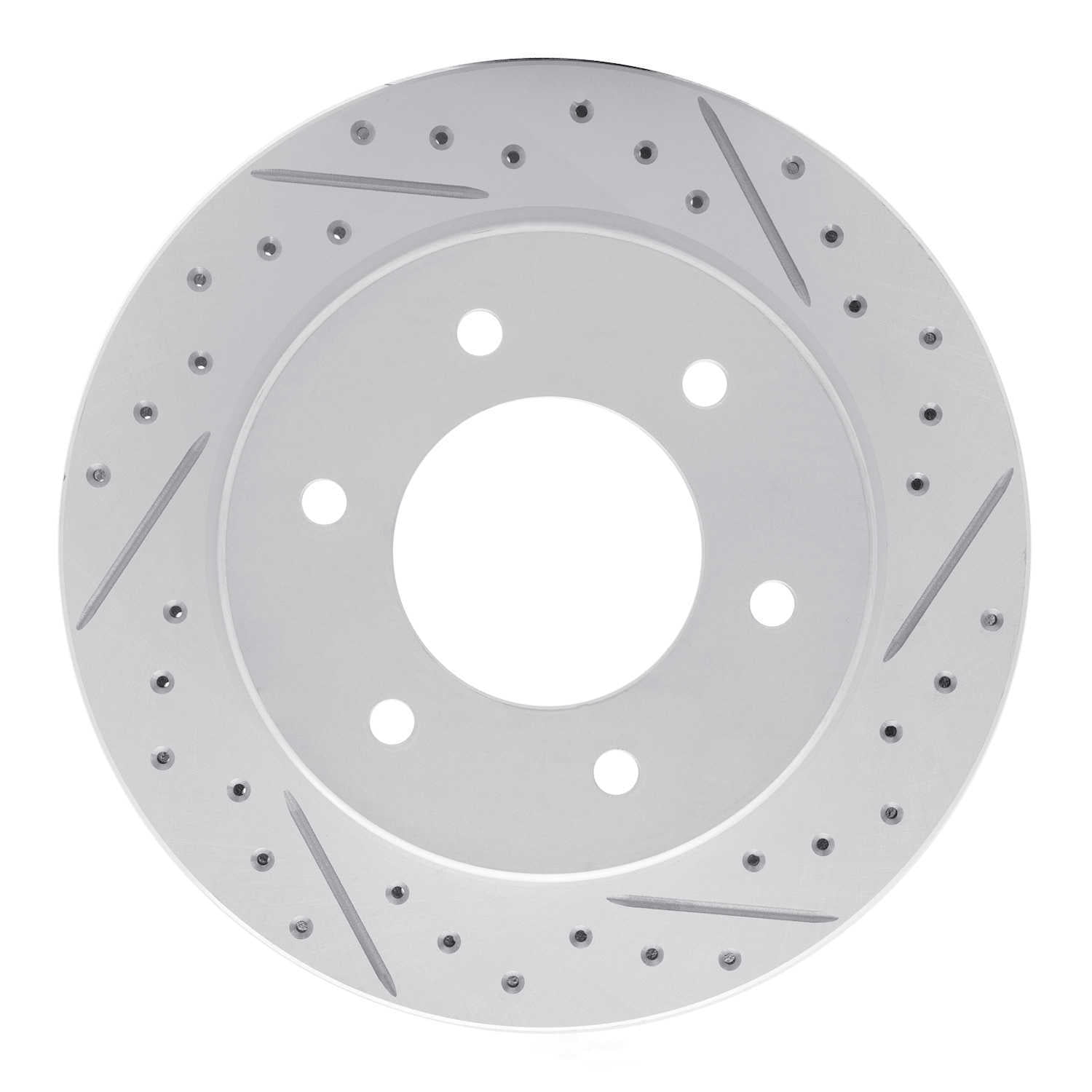 Dynamic Friction Company 830-54276R DFC Geoperformance Rotor - Drilled and Slotted