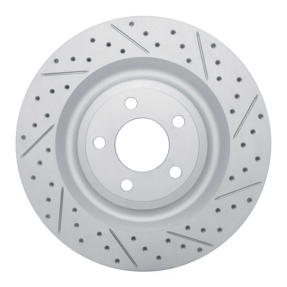 Dynamic Friction Company 830-54278R DFC Geoperformance Rotor - Drilled and Slotted