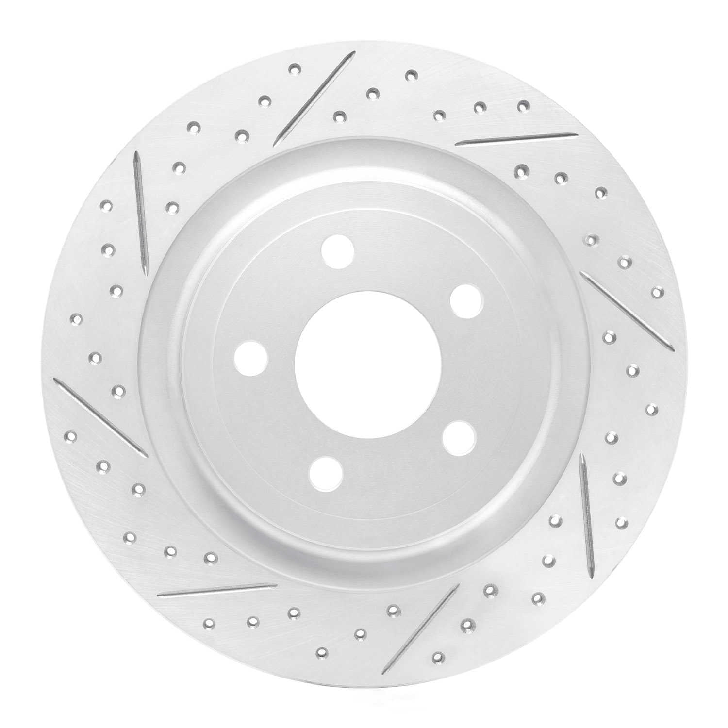 Dynamic Friction Company 830-54280L DFC Geoperformance Rotor - Drilled and Slotted