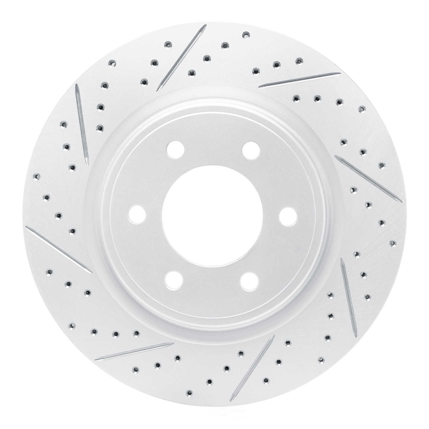 Dynamic Friction Company 830-54287L DFC Geoperformance Rotor - Drilled and Slotted