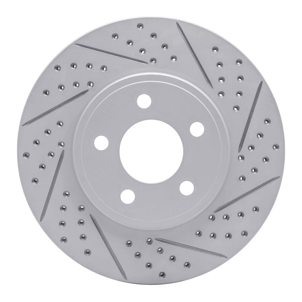 Dynamic Friction Company 830-56019R DFC Geoperformance Rotor - Drilled and Slotted