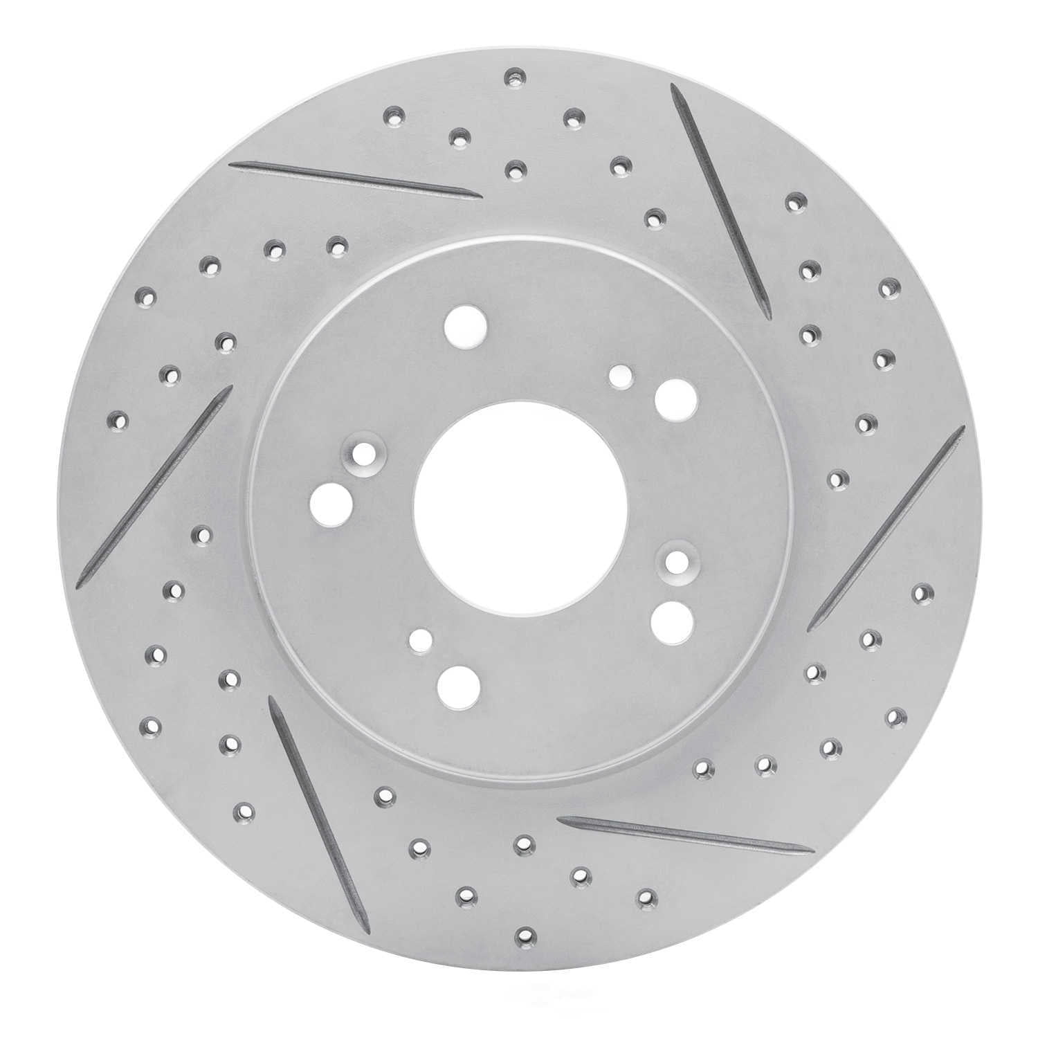 Dynamic Friction Company 830-58005R DFC Geoperformance Rotor - Drilled and Slotted