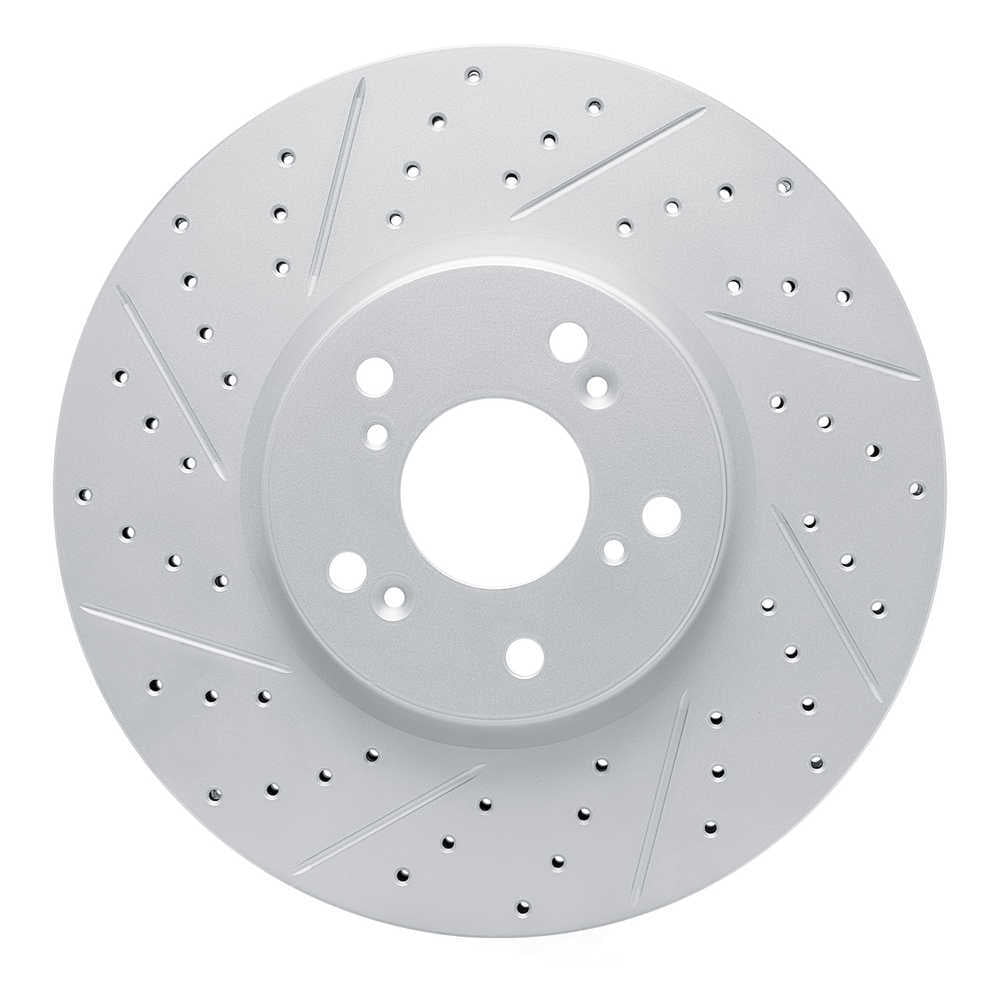 Dynamic Friction Company 830-58020L DFC Geoperformance Rotor - Drilled and Slotted
