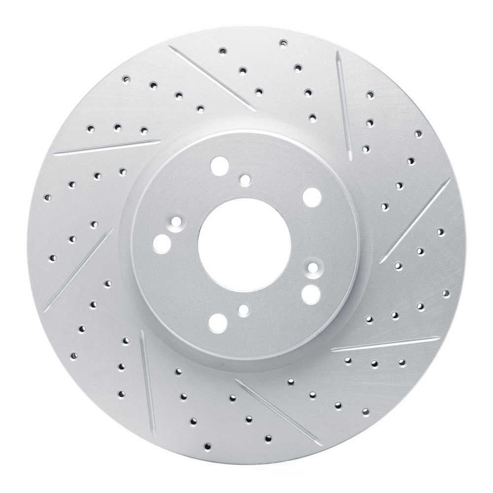 Dynamic Friction Company 830-58020R DFC Geoperformance Rotor - Drilled and Slotted