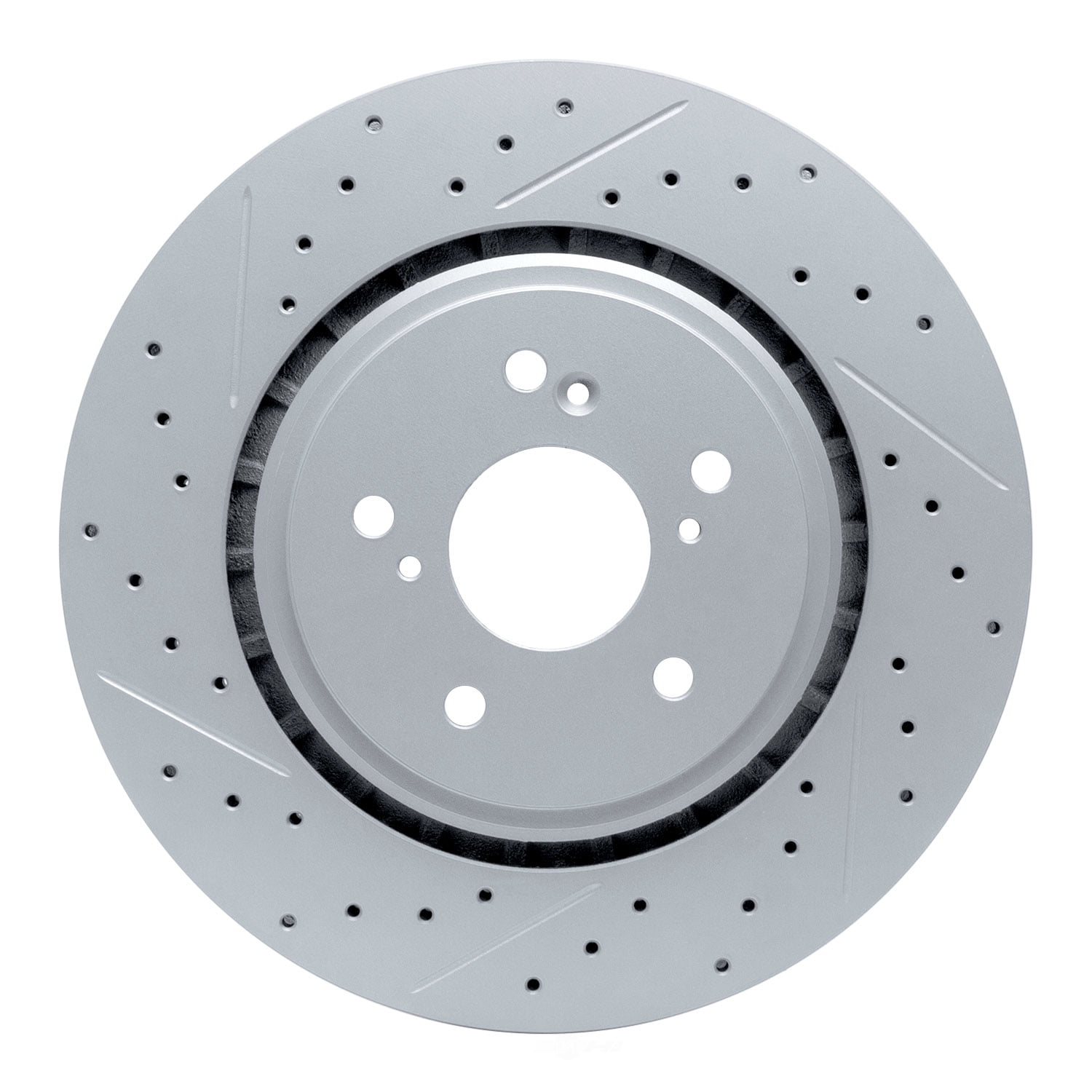 Dynamic Friction Company 830-58026L DFC Geoperformance Rotor - Drilled and Slotted