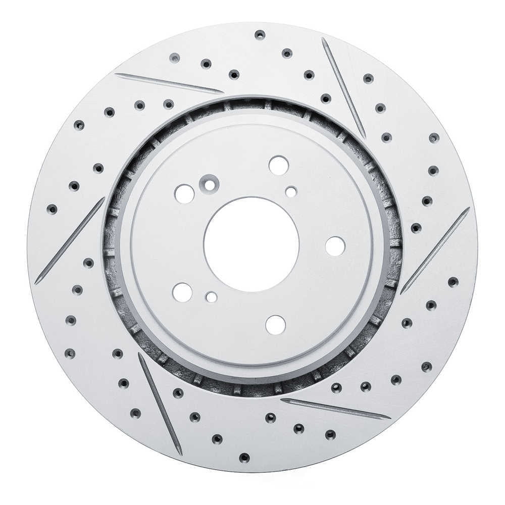 Dynamic Friction Company 830-58026R DFC Geoperformance Rotor - Drilled and Slotted