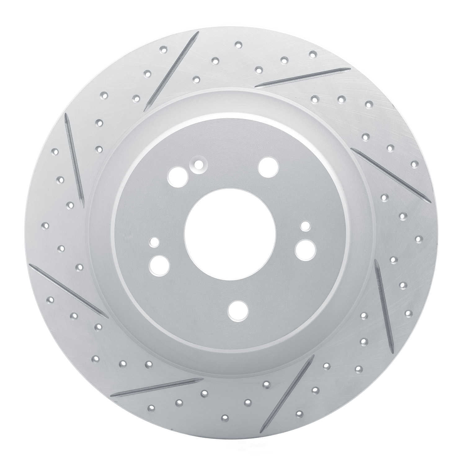 Dynamic Friction Company 830-58038L DFC Geoperformance Rotor - Drilled and Slotted