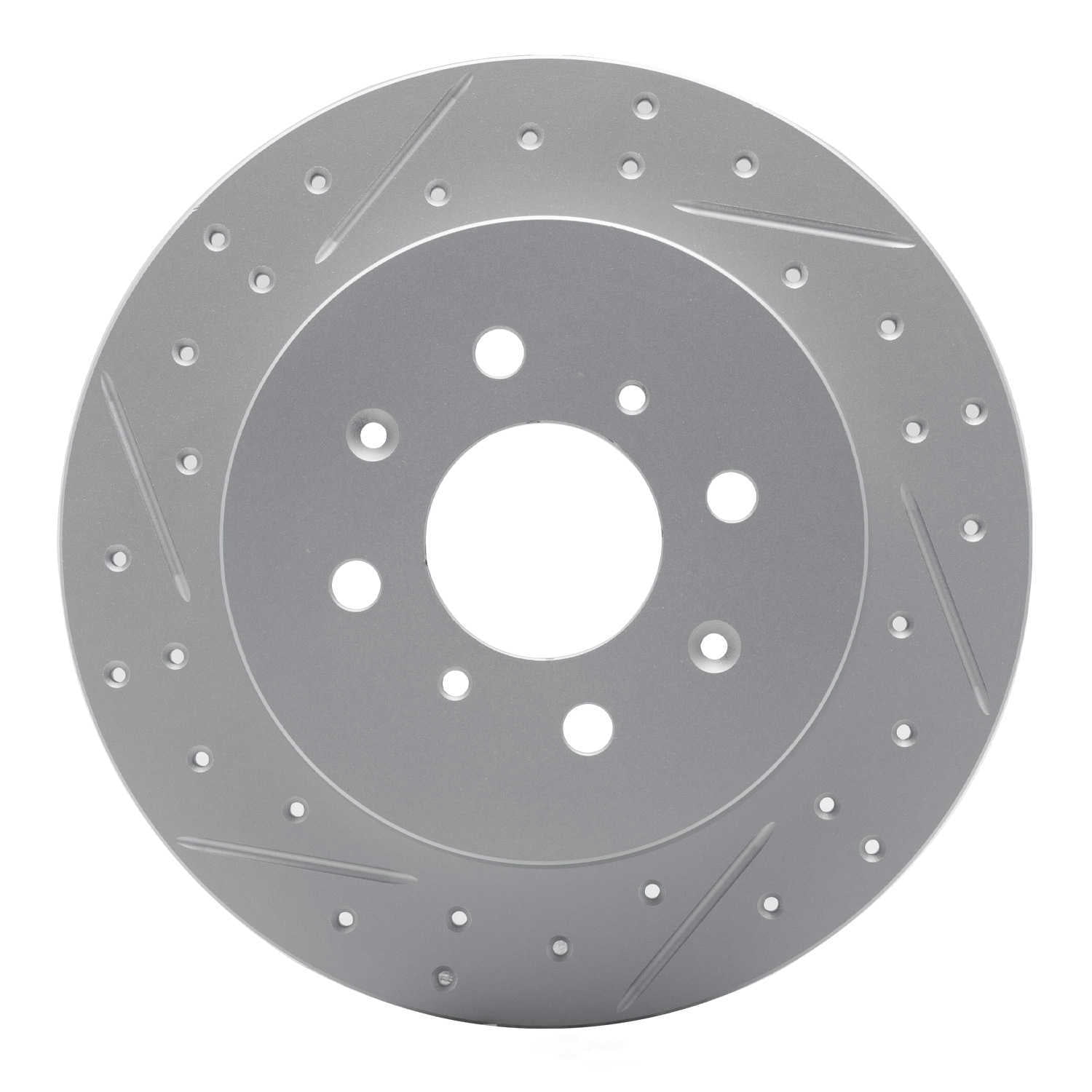 Dynamic Friction Company 830-59031L DFC Geoperformance Rotor - Drilled and Slotted