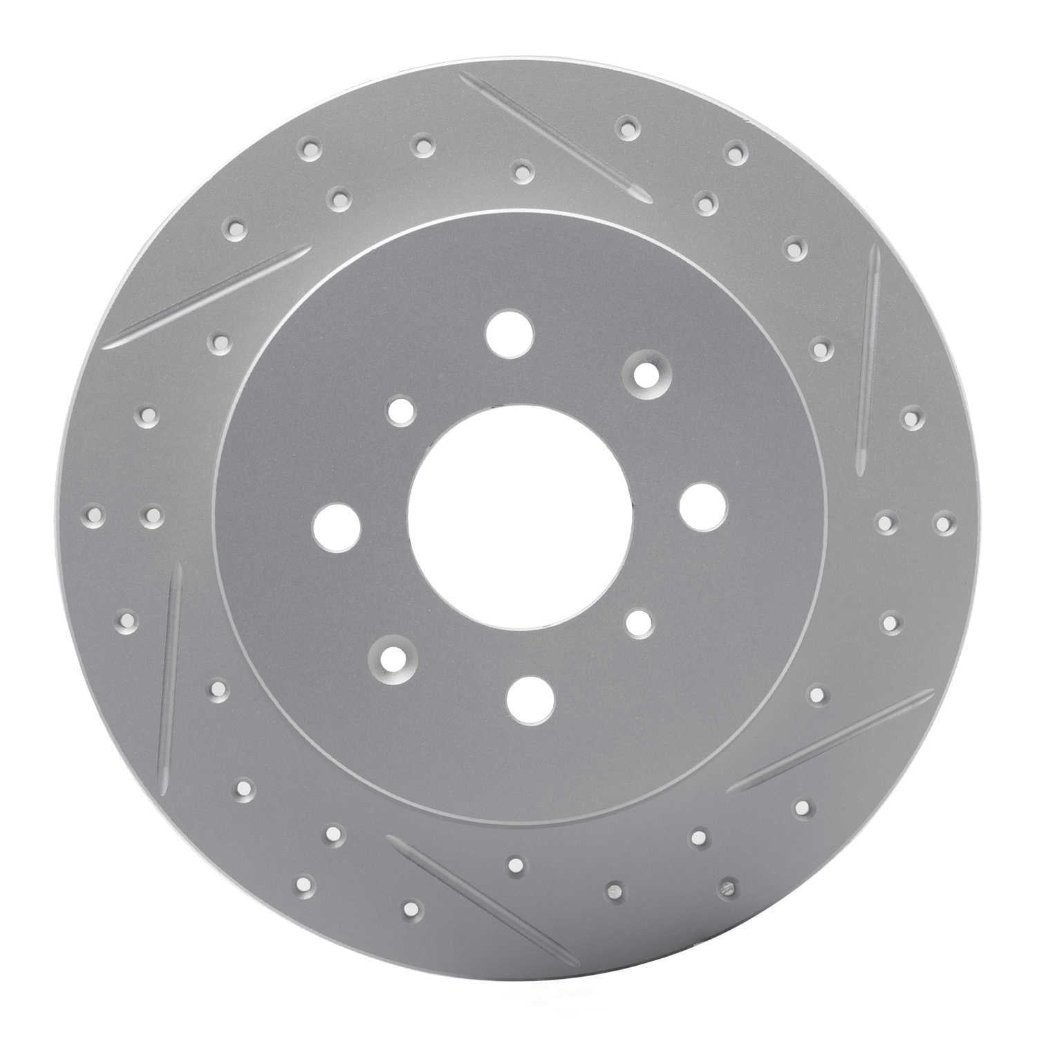 Dynamic Friction Company 830-59031R DFC Geoperformance Rotor - Drilled and Slotted