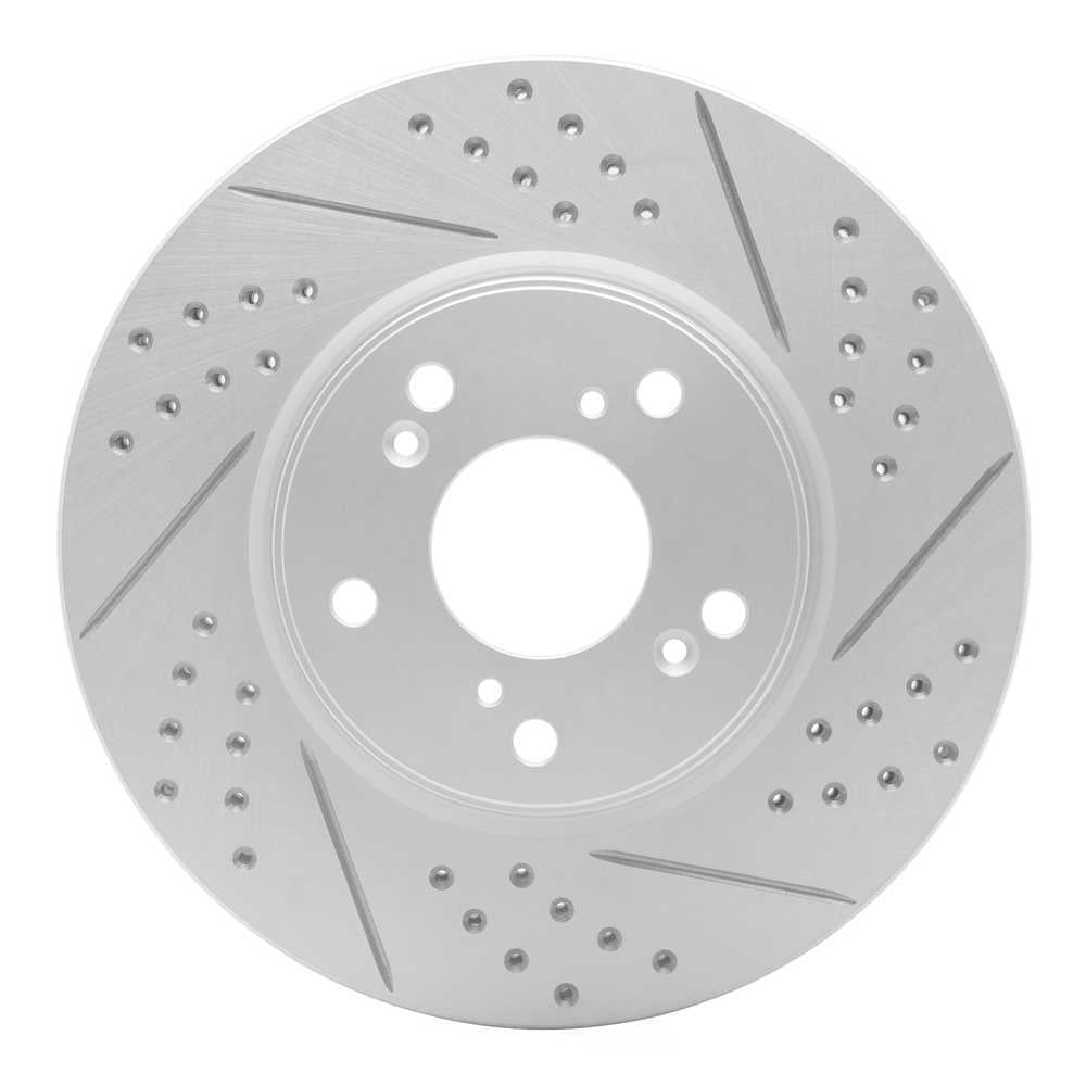 Dynamic Friction Company 830-59037R DFC Geoperformance Rotor - Drilled and Slotted