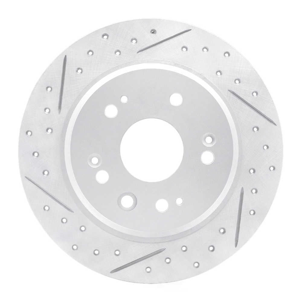 Dynamic Friction Company 830-59046L DFC Geoperformance Rotor - Drilled and Slotted