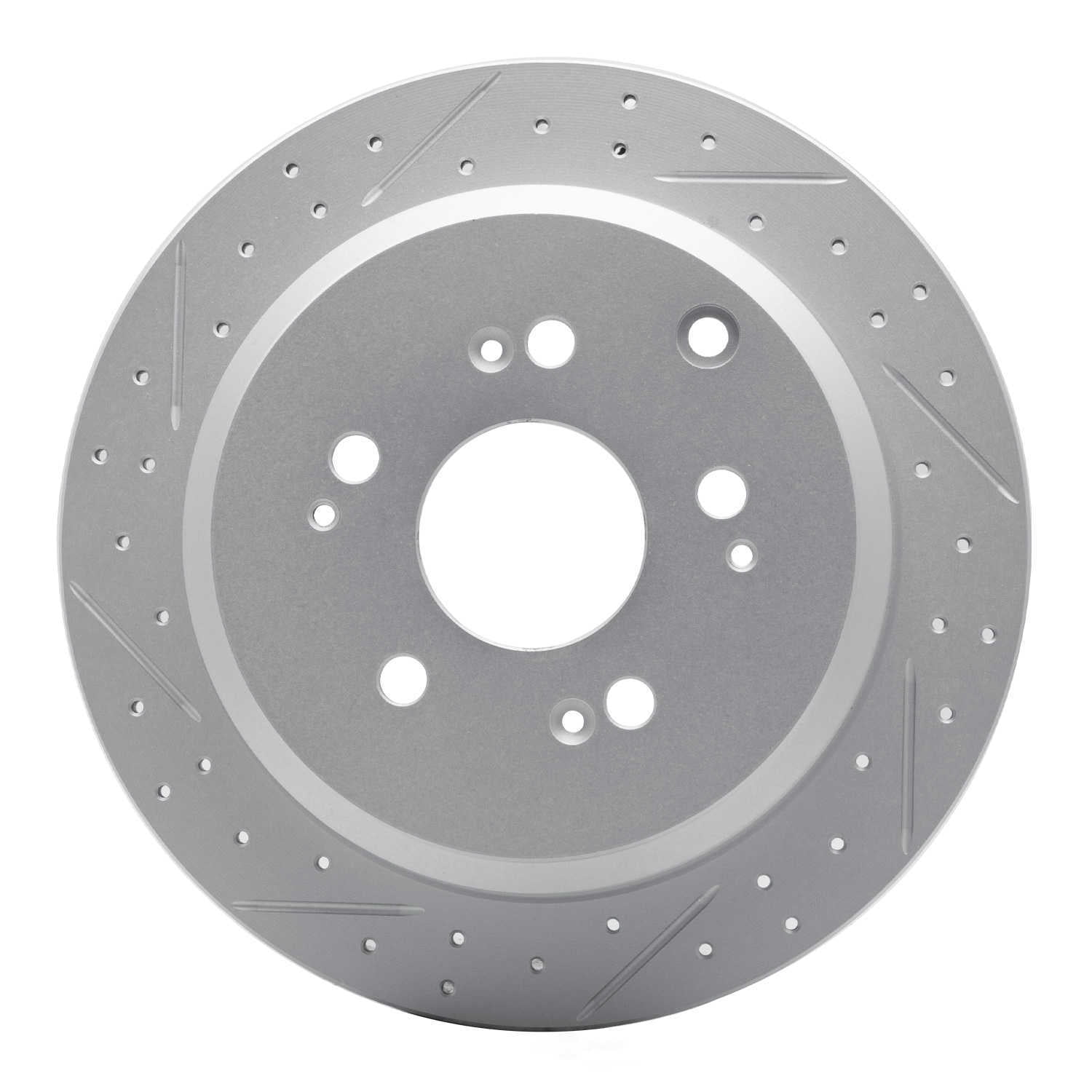 Dynamic Friction Company 830-59050L DFC Geoperformance Rotor - Drilled and Slotted