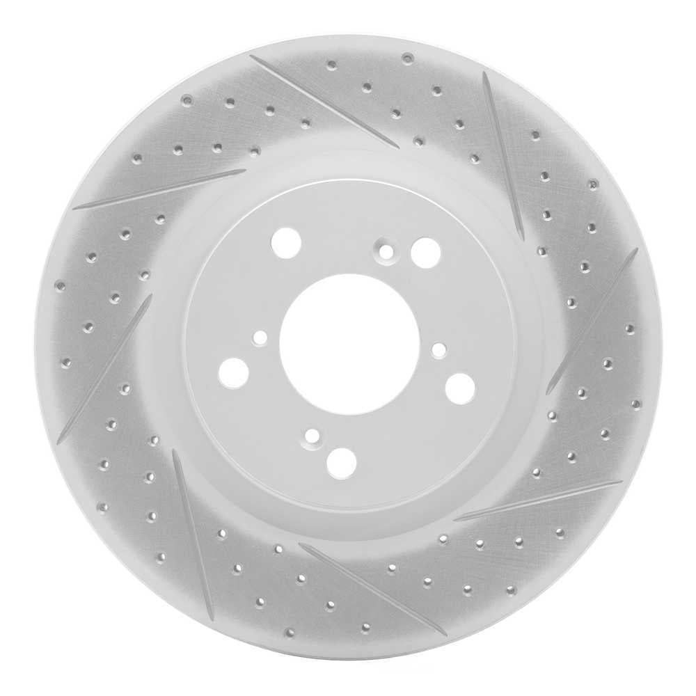 Dynamic Friction Company 830-59056R DFC Geoperformance Rotor - Drilled and Slotted