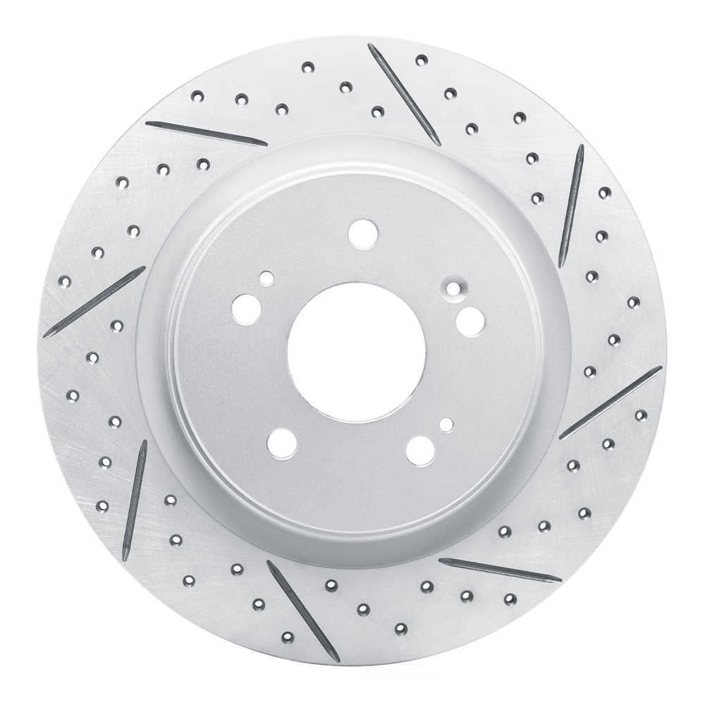 Dynamic Friction Company 830-59066R DFC Geoperformance Rotor - Drilled and Slotted