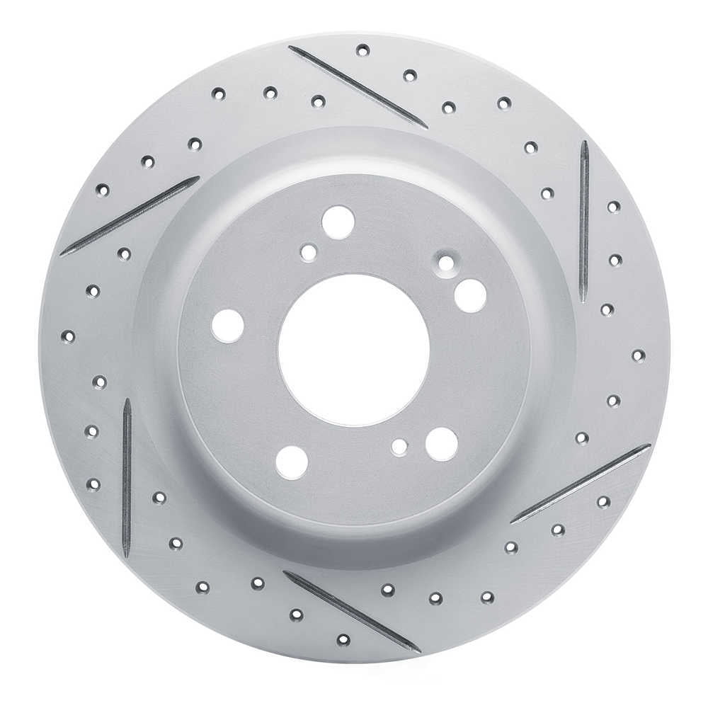 Dynamic Friction Company 830-59067R DFC Geoperformance Rotor - Drilled and Slotted
