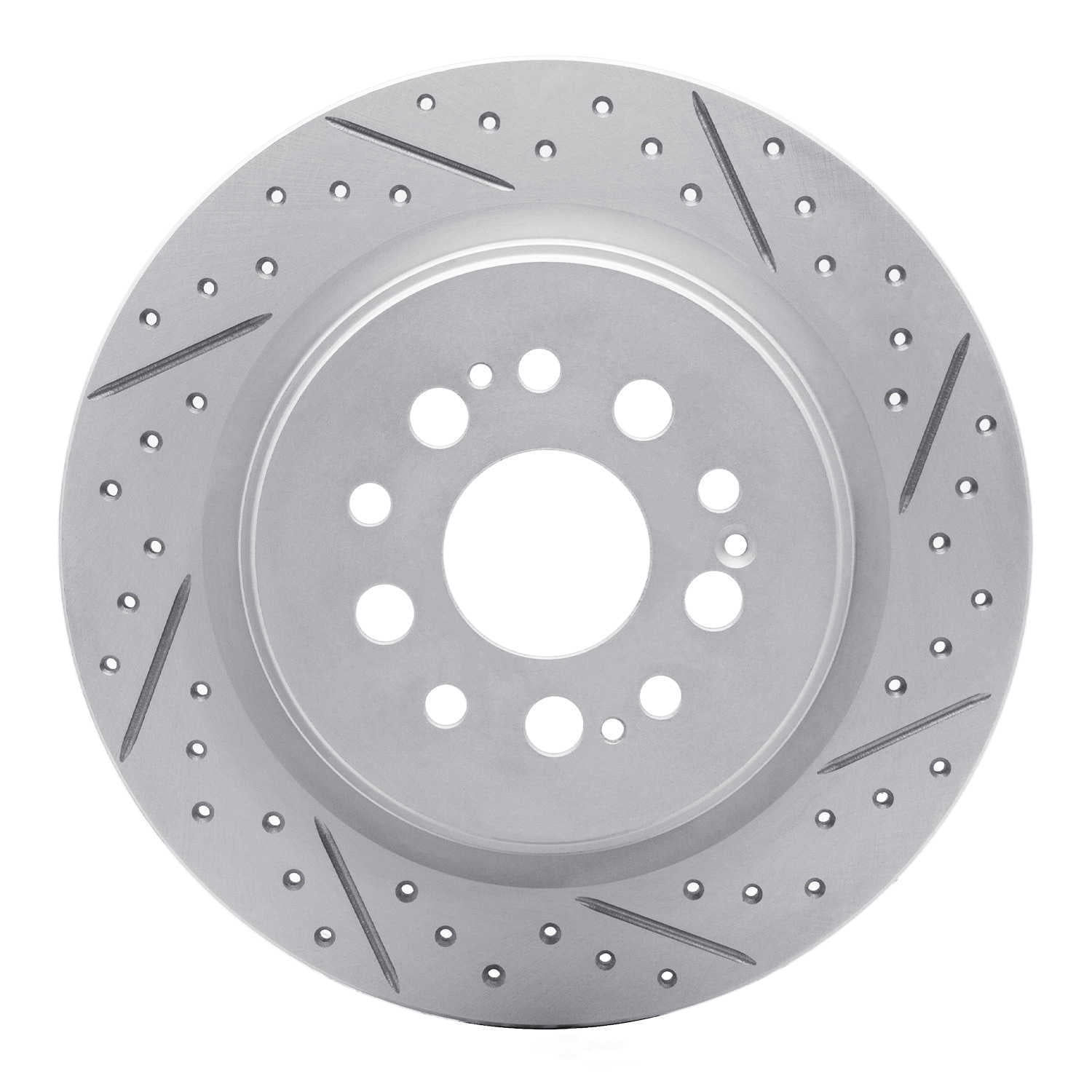 Dynamic Friction Company 830-59070R DFC Geoperformance Rotor - Drilled and Slotted