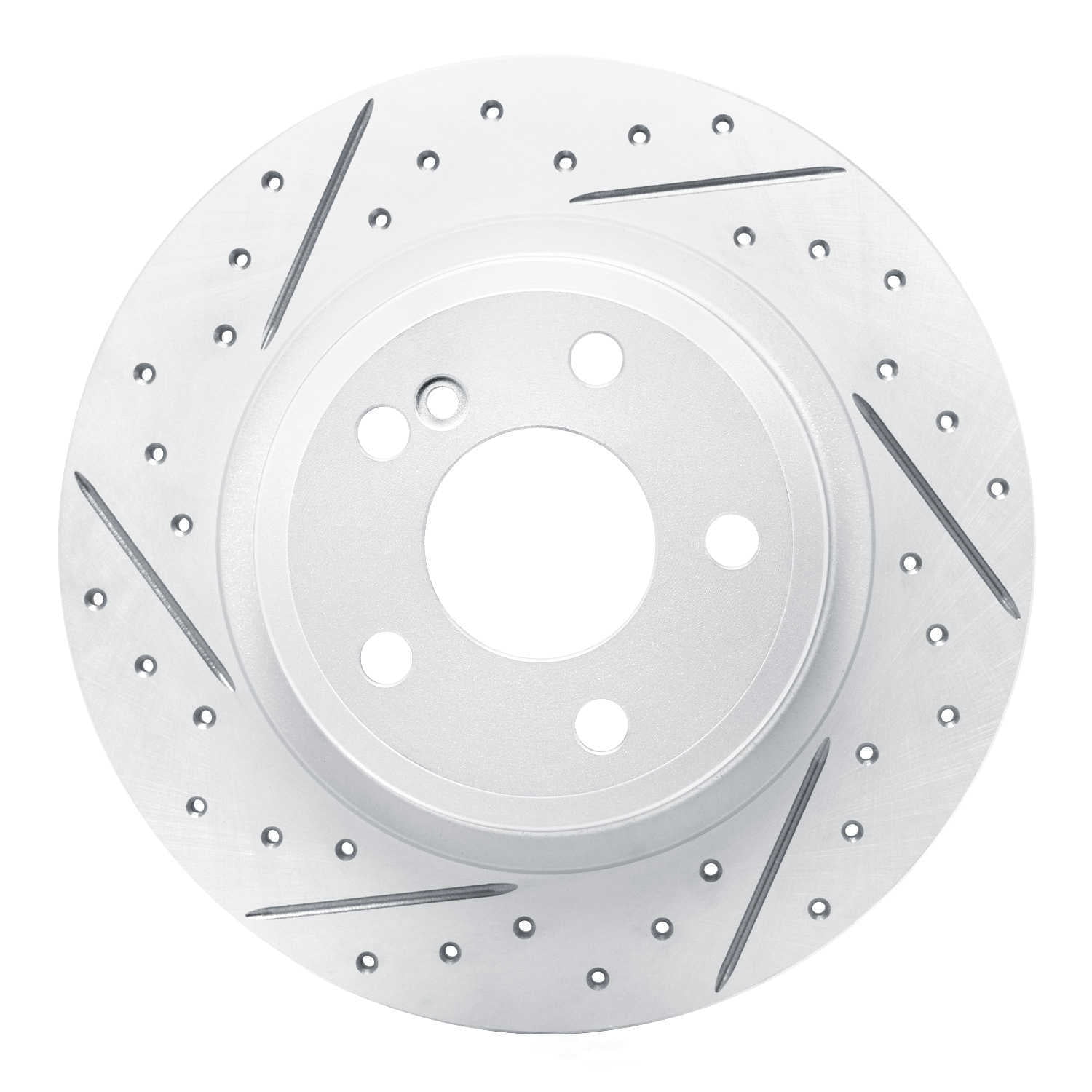Dynamic Friction Company 830-63107L DFC Geoperformance Rotor - Drilled and Slotted