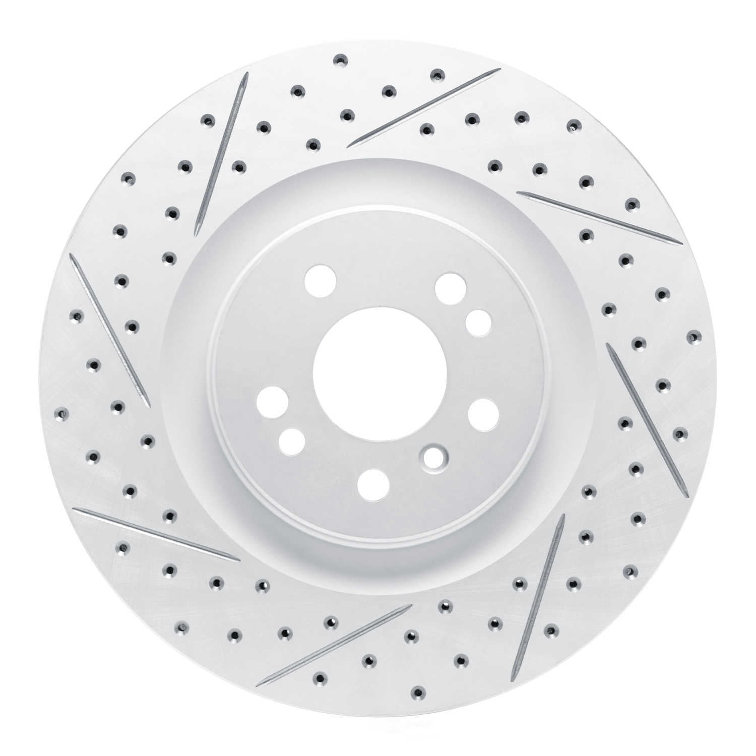 Dynamic Friction Company 830-63130L DFC Geoperformance Rotor - Drilled and Slotted