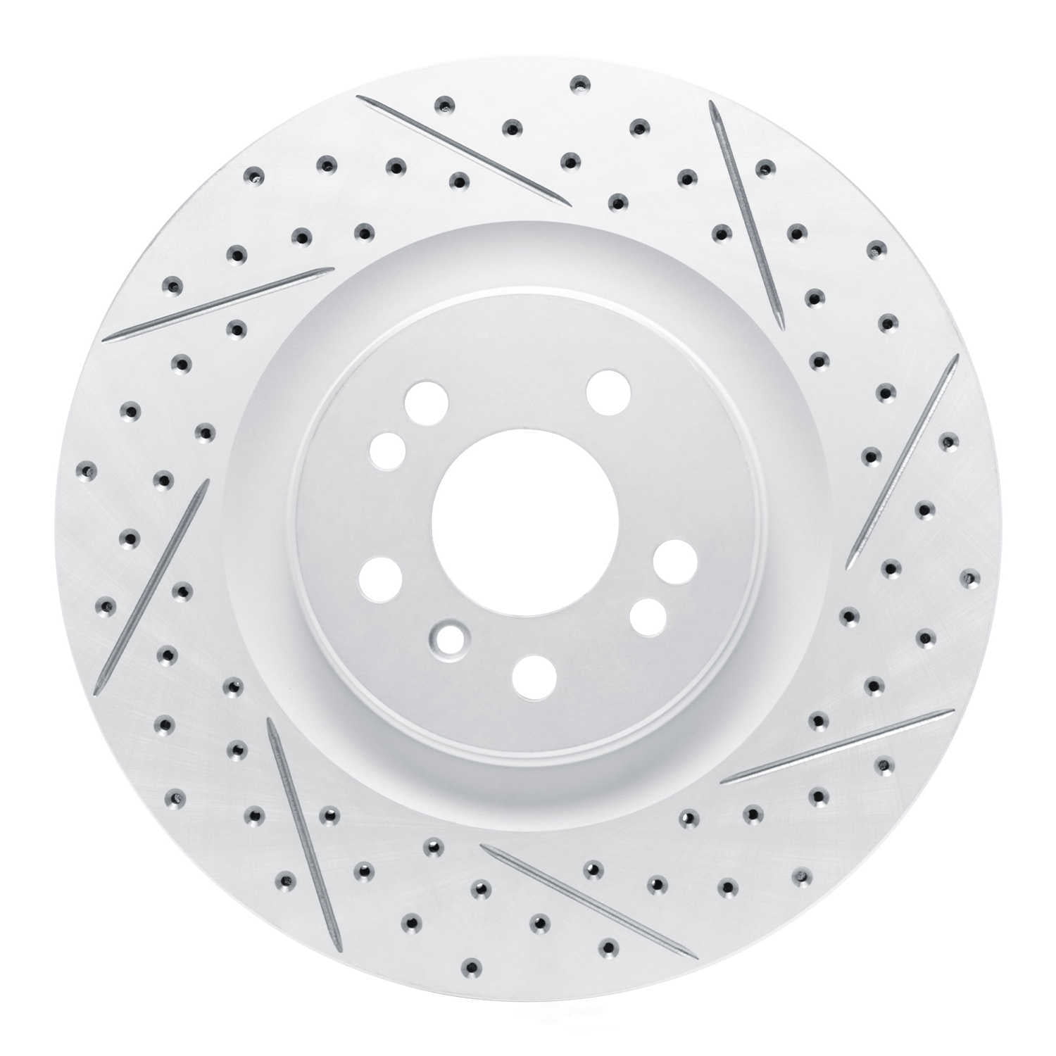 Dynamic Friction Company 830-63130R DFC Geoperformance Rotor - Drilled and Slotted