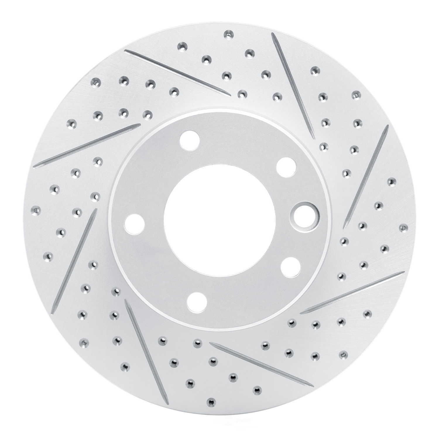 Dynamic Friction Company 830-63135R DFC Geoperformance Rotor - Drilled and Slotted