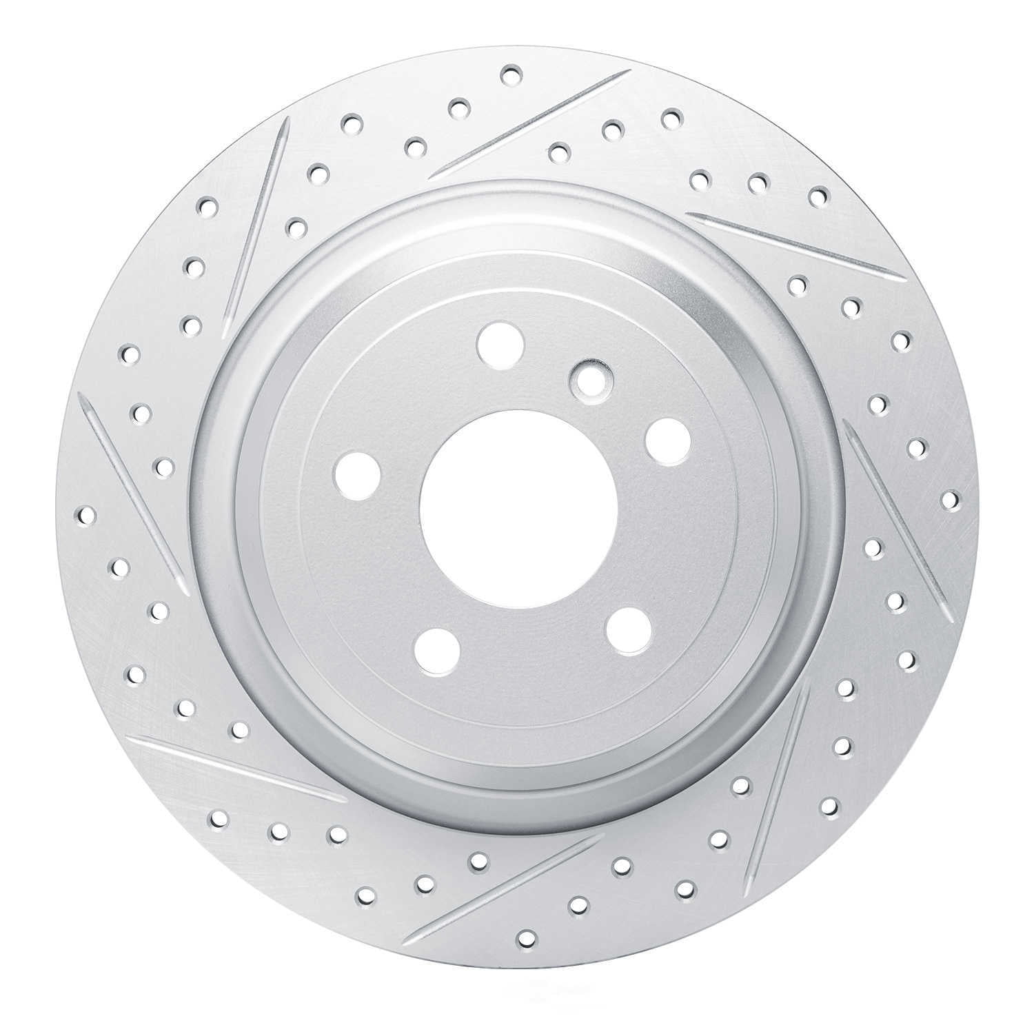 Dynamic Friction Company 830-63143L DFC Geoperformance Rotor - Drilled and Slotted