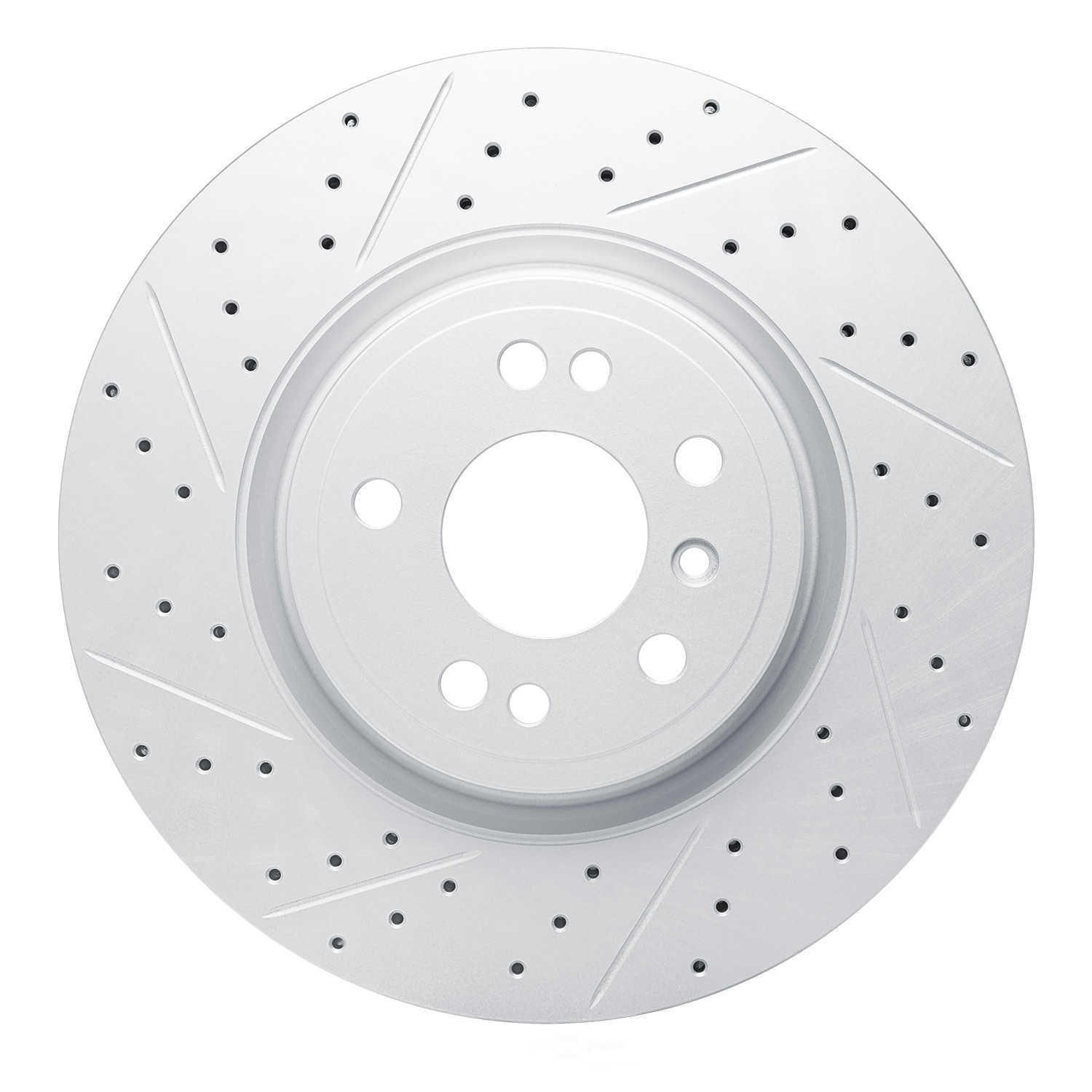 Dynamic Friction Company 830-63144L DFC Geoperformance Rotor - Drilled and Slotted