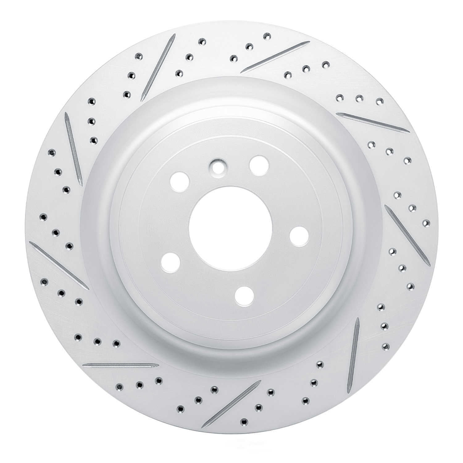 Dynamic Friction Company 830-63150L DFC Geoperformance Rotor - Drilled and Slotted