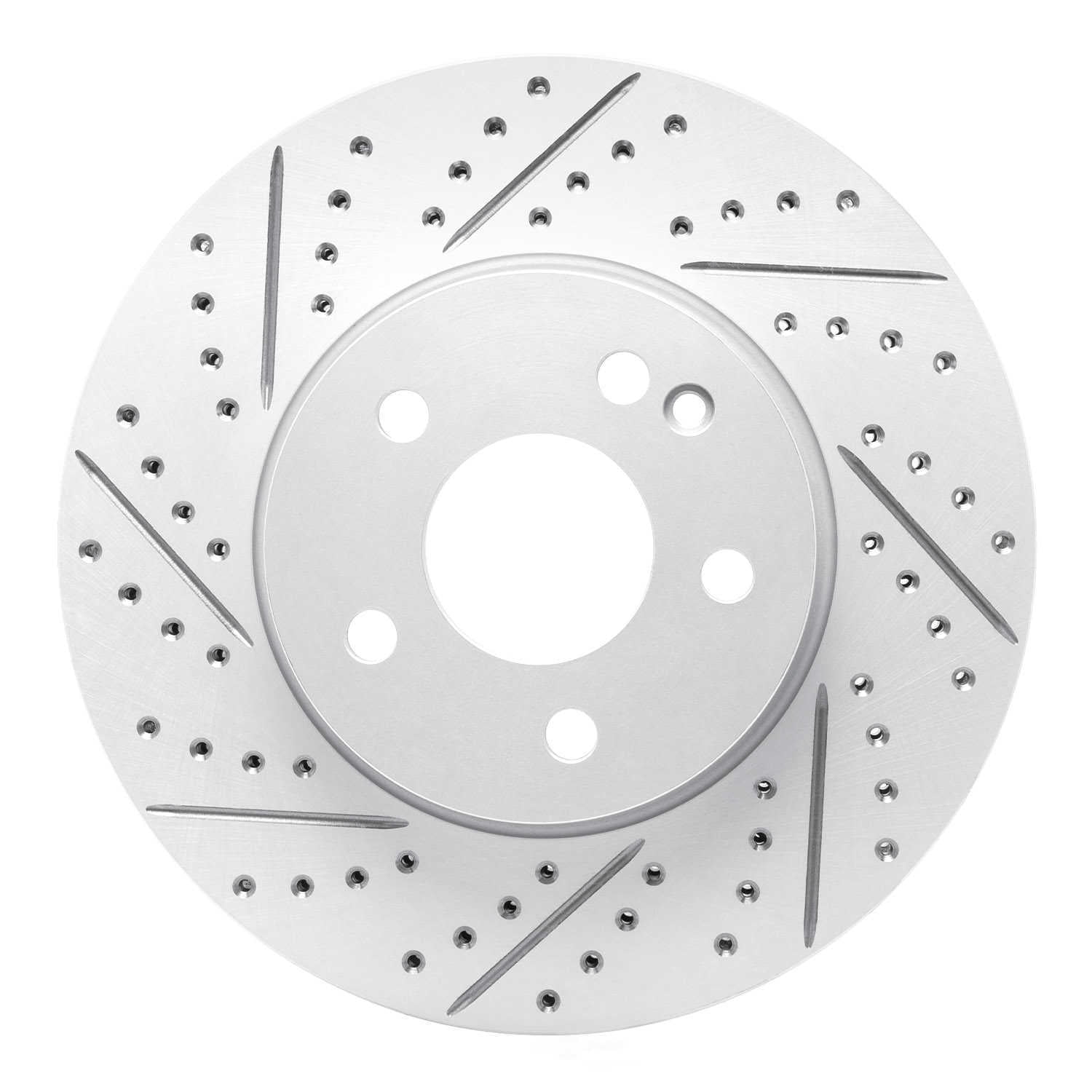 Dynamic Friction Company 830-63158L DFC Geoperformance Rotor - Drilled and Slotted