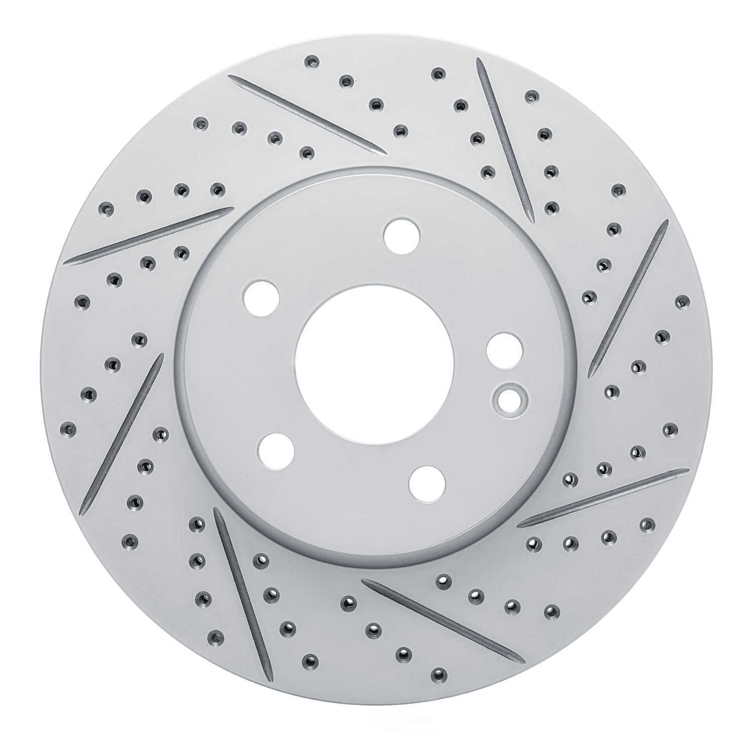 Dynamic Friction Company 830-63158R DFC Geoperformance Rotor - Drilled and Slotted