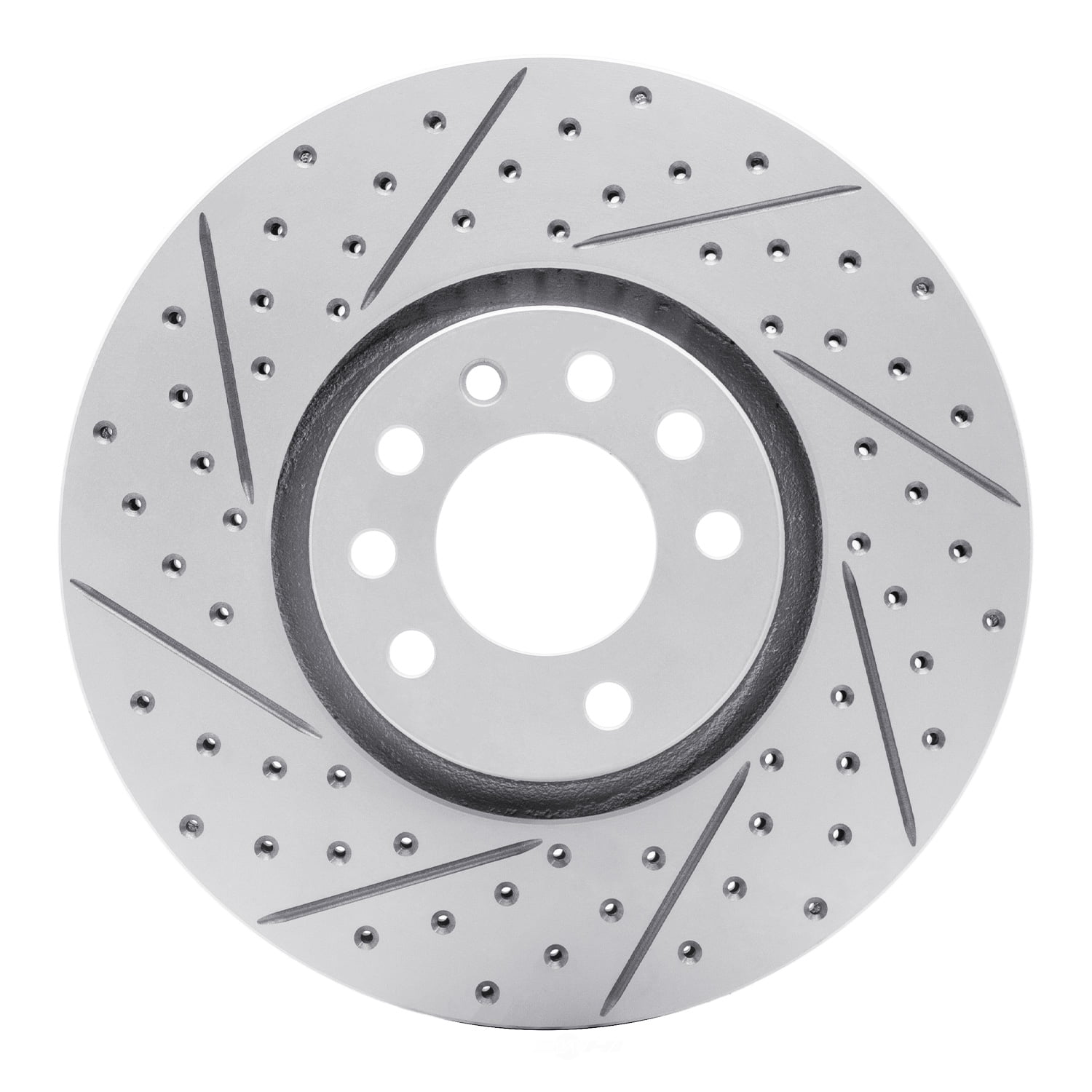 Dynamic Friction Company 830-65019L DFC Geoperformance Rotor - Drilled and Slotted