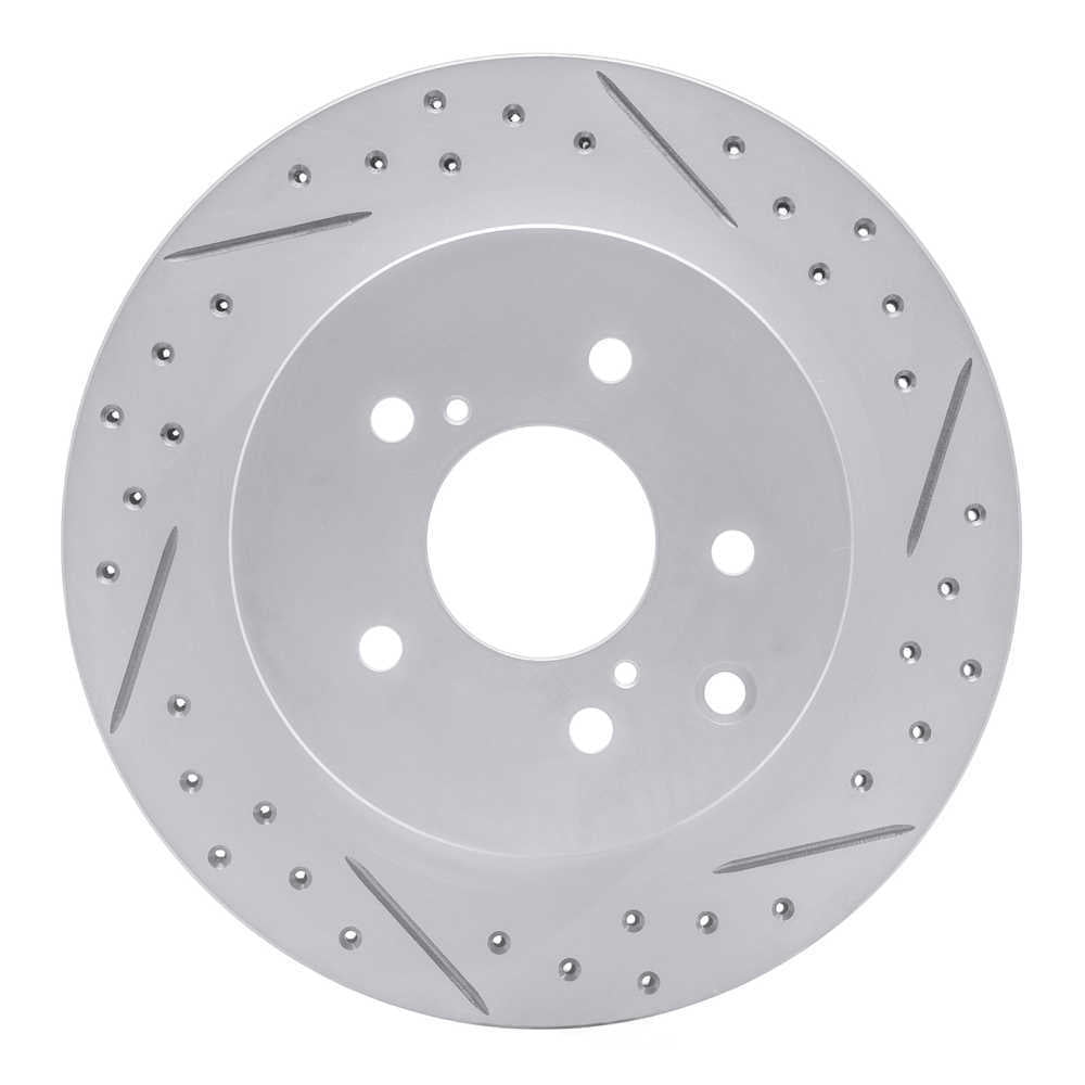 Dynamic Friction Company 830-67034R DFC Geoperformance Rotor - Drilled and Slotted
