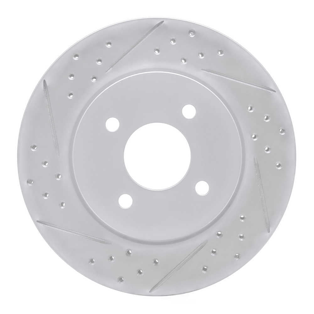 Dynamic Friction Company 830-67065L DFC Geoperformance Rotor - Drilled and Slotted