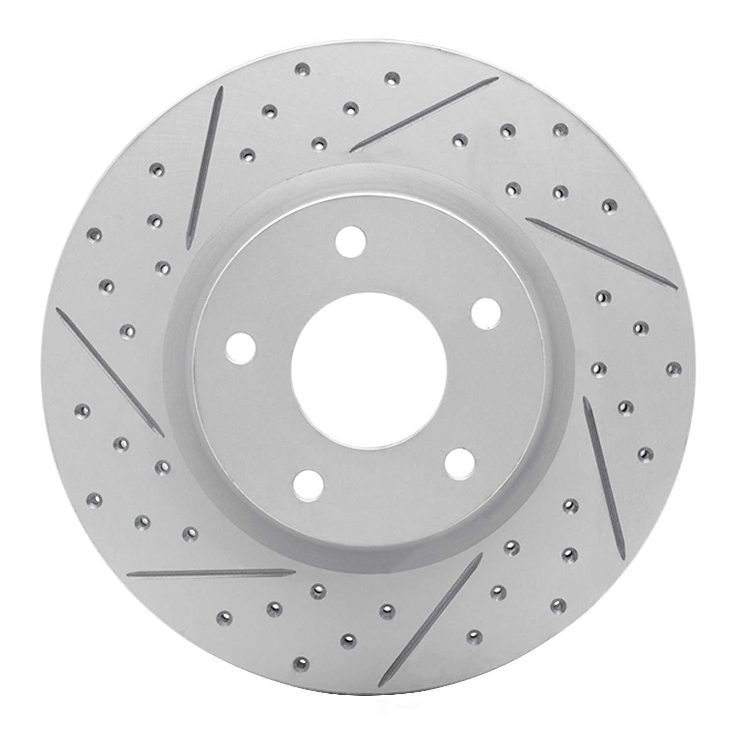 Dynamic Friction Company 830-67066L DFC Geoperformance Rotor - Drilled and Slotted