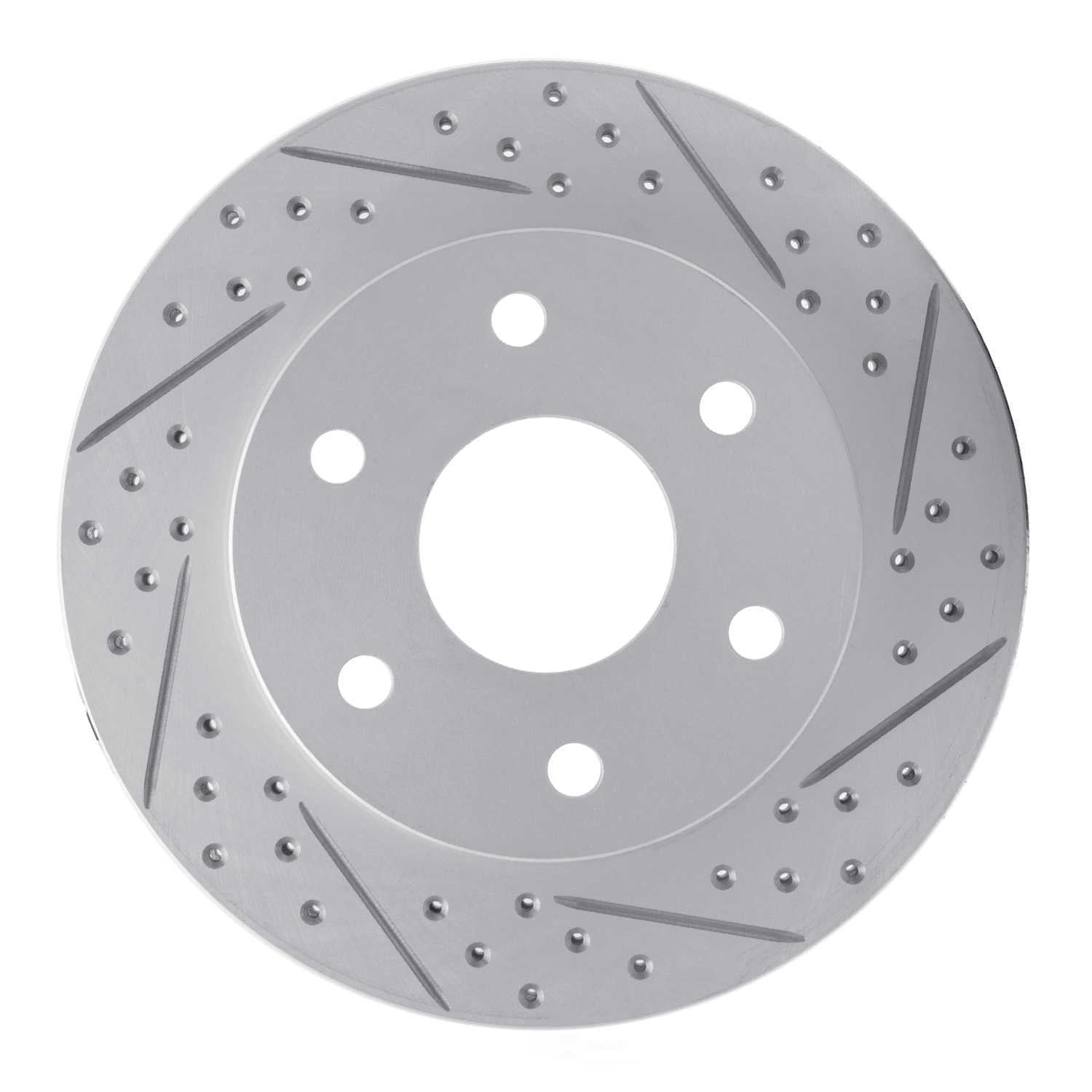 Dynamic Friction Company 830-67080R DFC Geoperformance Rotor - Drilled and Slotted