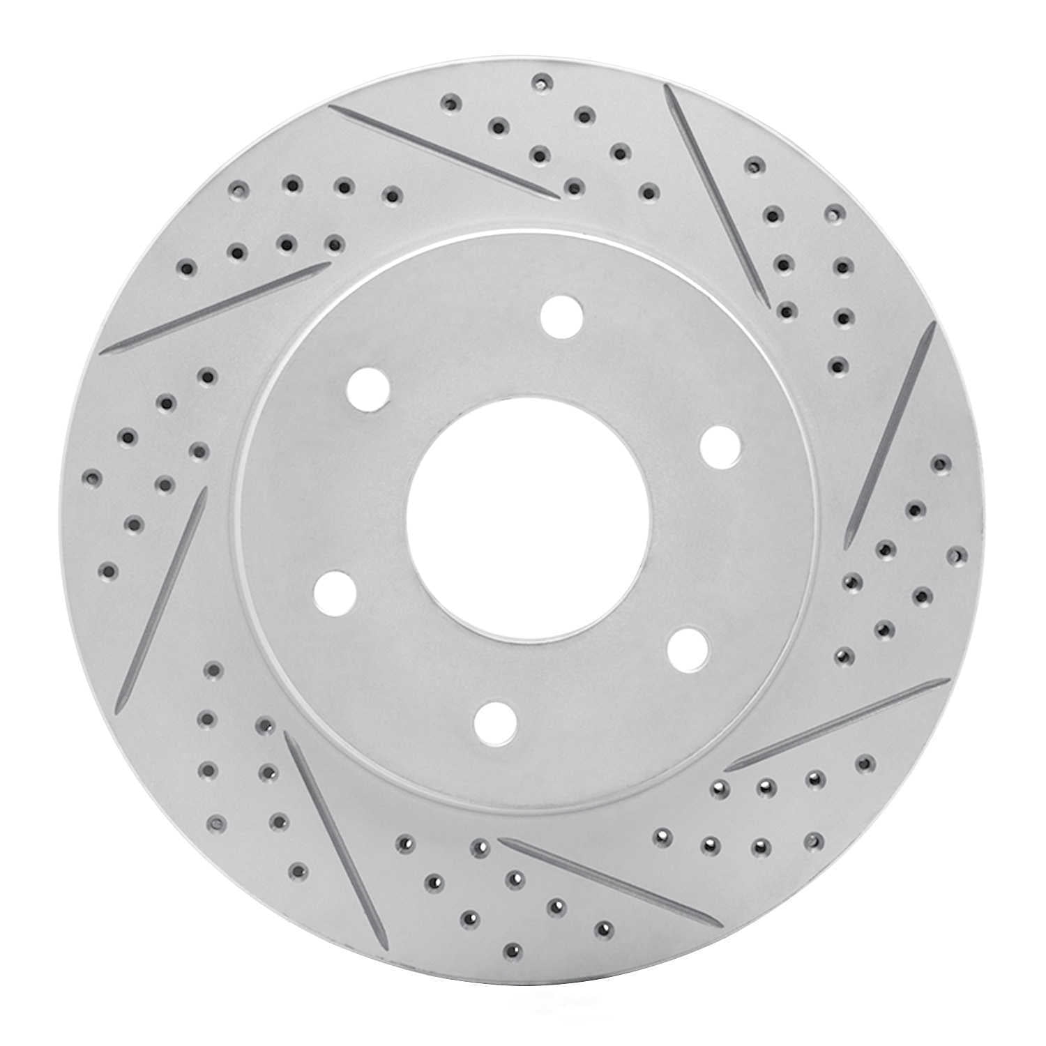 Dynamic Friction Company 830-67091R DFC Geoperformance Rotor - Drilled and Slotted