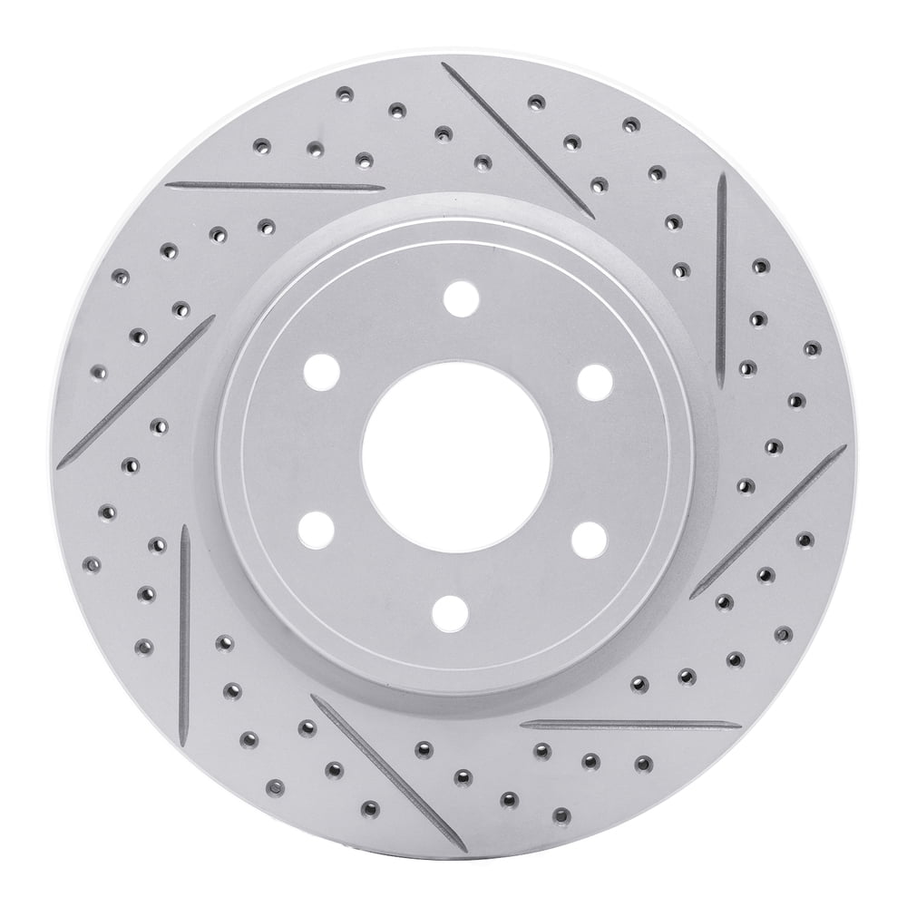 Dynamic Friction Company 830-67092R DFC Geoperformance Rotor - Drilled and Slotted
