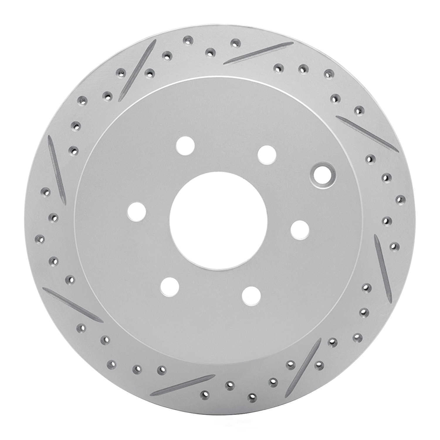 Dynamic Friction Company 830-67094L DFC Geoperformance Rotor - Drilled and Slotted