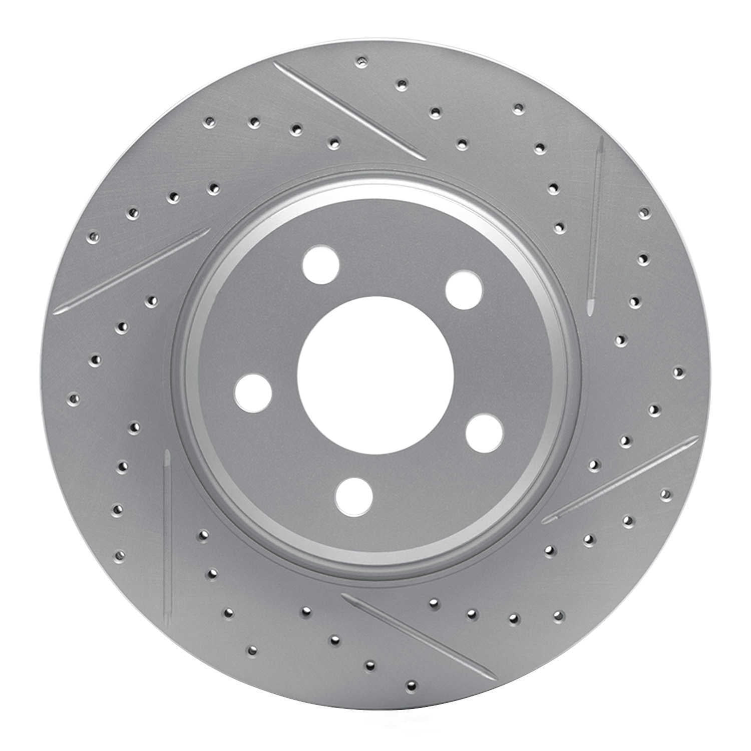 Dynamic Friction Company 830-67111R DFC Geoperformance Rotor - Drilled and Slotted