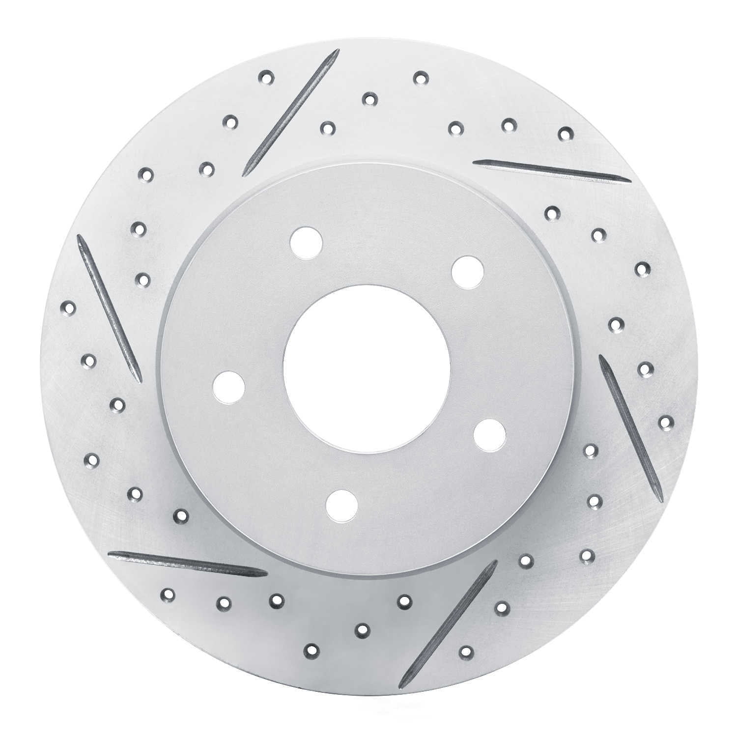 Dynamic Friction Company 830-67113L DFC Geoperformance Rotor - Drilled and Slotted