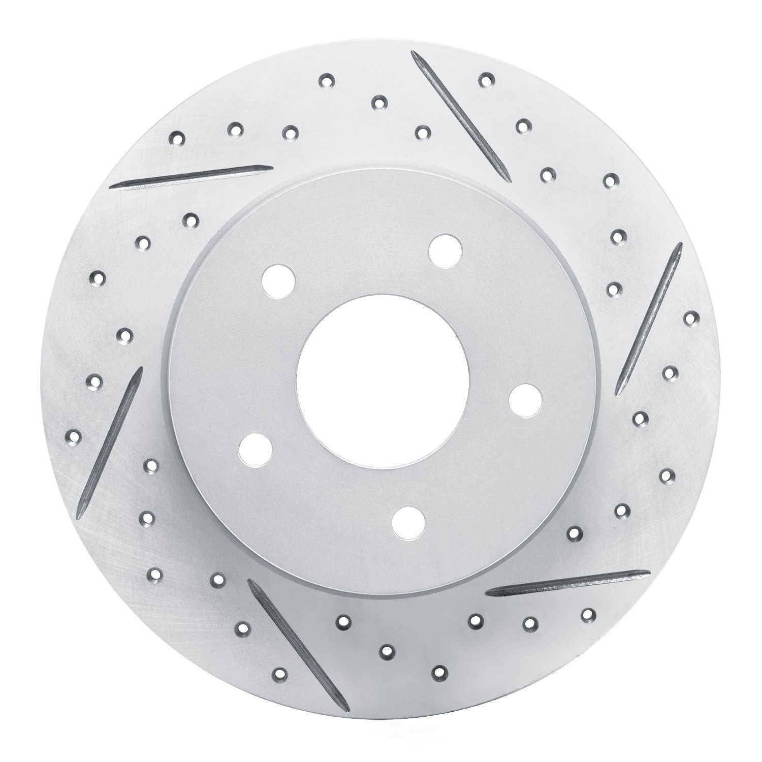 Dynamic Friction Company 830-67113R DFC Geoperformance Rotor - Drilled and Slotted