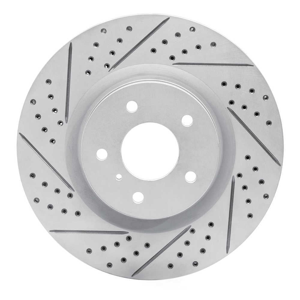 Dynamic Friction Company 830-68008L DFC Geoperformance Rotor - Drilled and Slotted