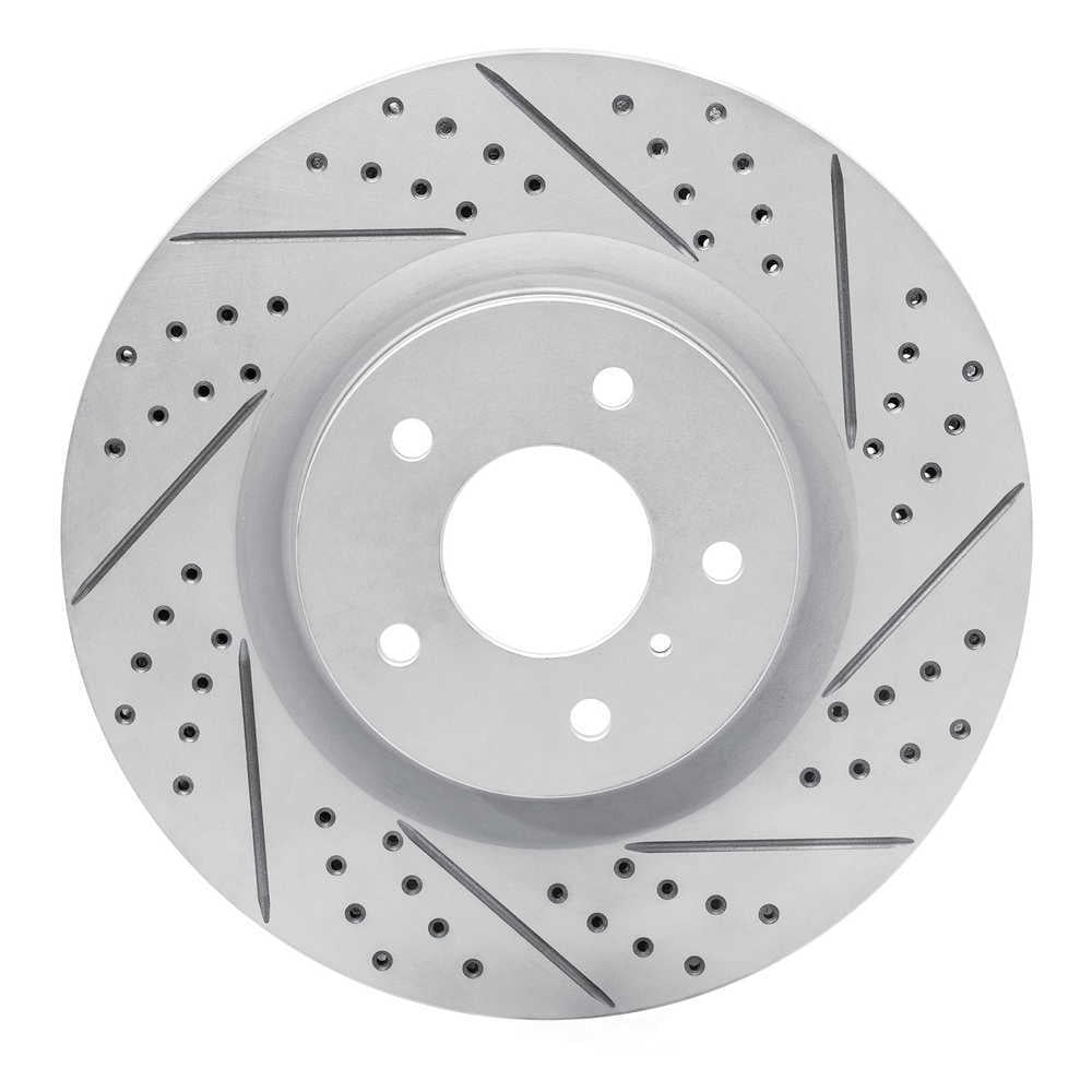 Dynamic Friction Company 830-68008R DFC Geoperformance Rotor - Drilled and Slotted