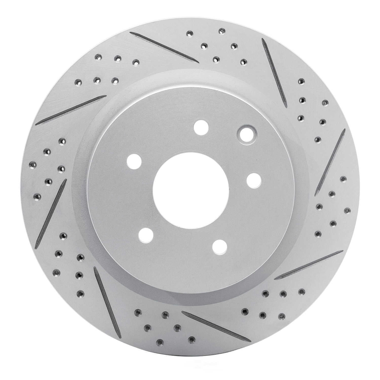 Dynamic Friction Company 830-68009R DFC Geoperformance Rotor - Drilled and Slotted